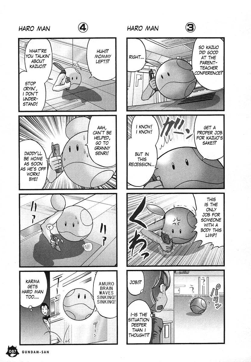 Mobile Suit Gundam-san Chapter 17 page 5 - 