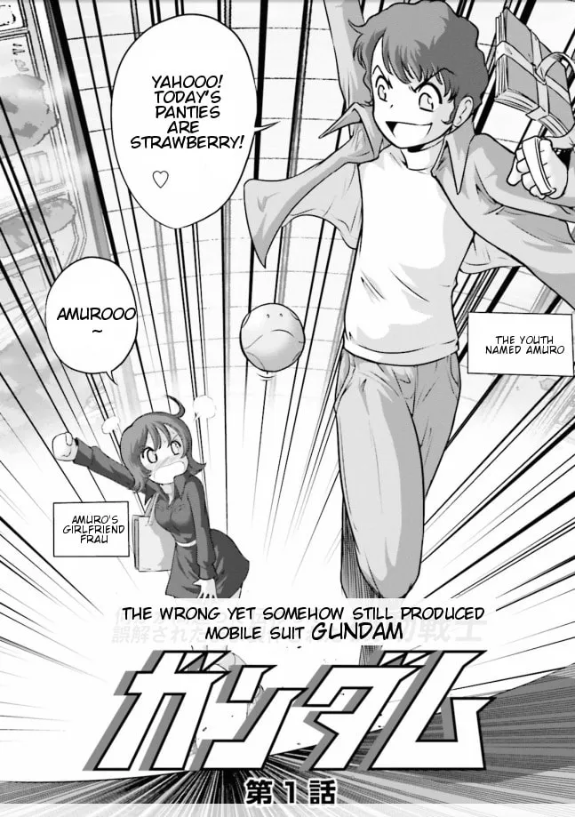 Mobile Suit Gundam-san Chapter 2.1 page 5 - 
