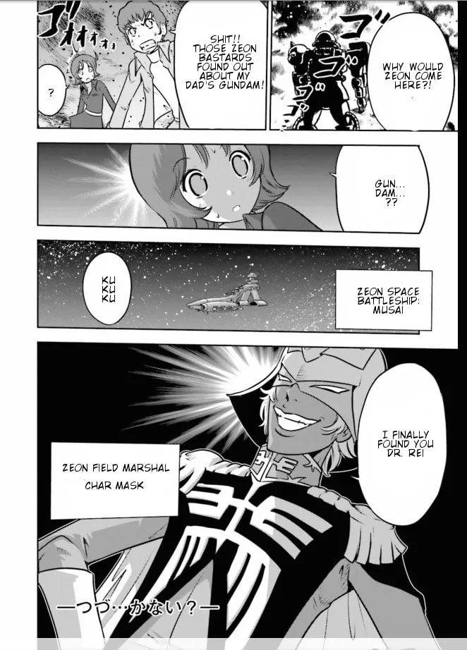Mobile Suit Gundam-san Chapter 2.1 page 7 - 