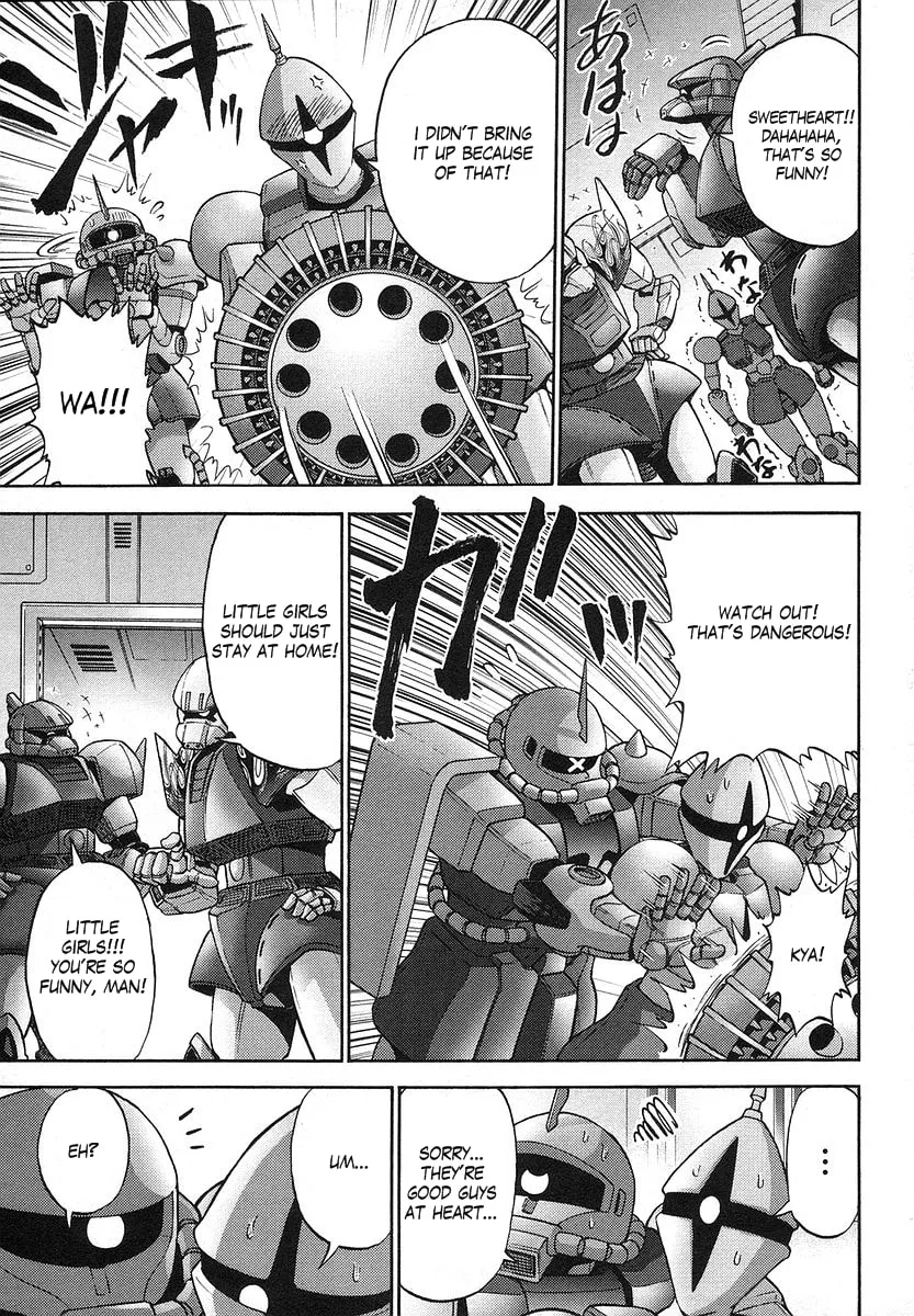 Mobile Suit Gundam-san Chapter 20 page 5 - 