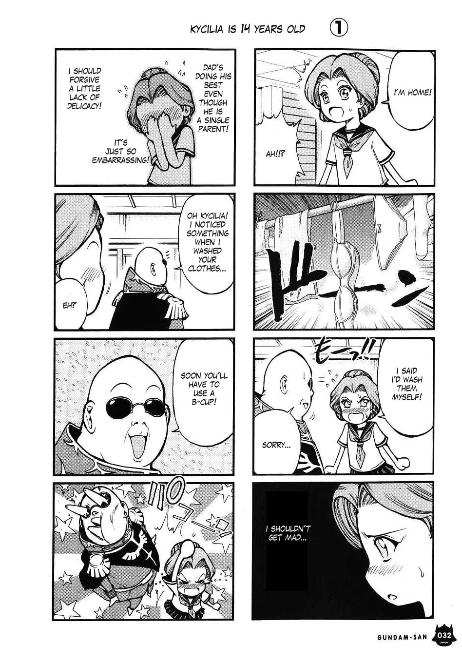 Mobile Suit Gundam-san Chapter 24 page 12 - 