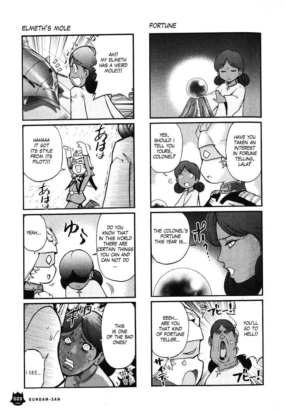 Mobile Suit Gundam-san Chapter 24 page 3 - 