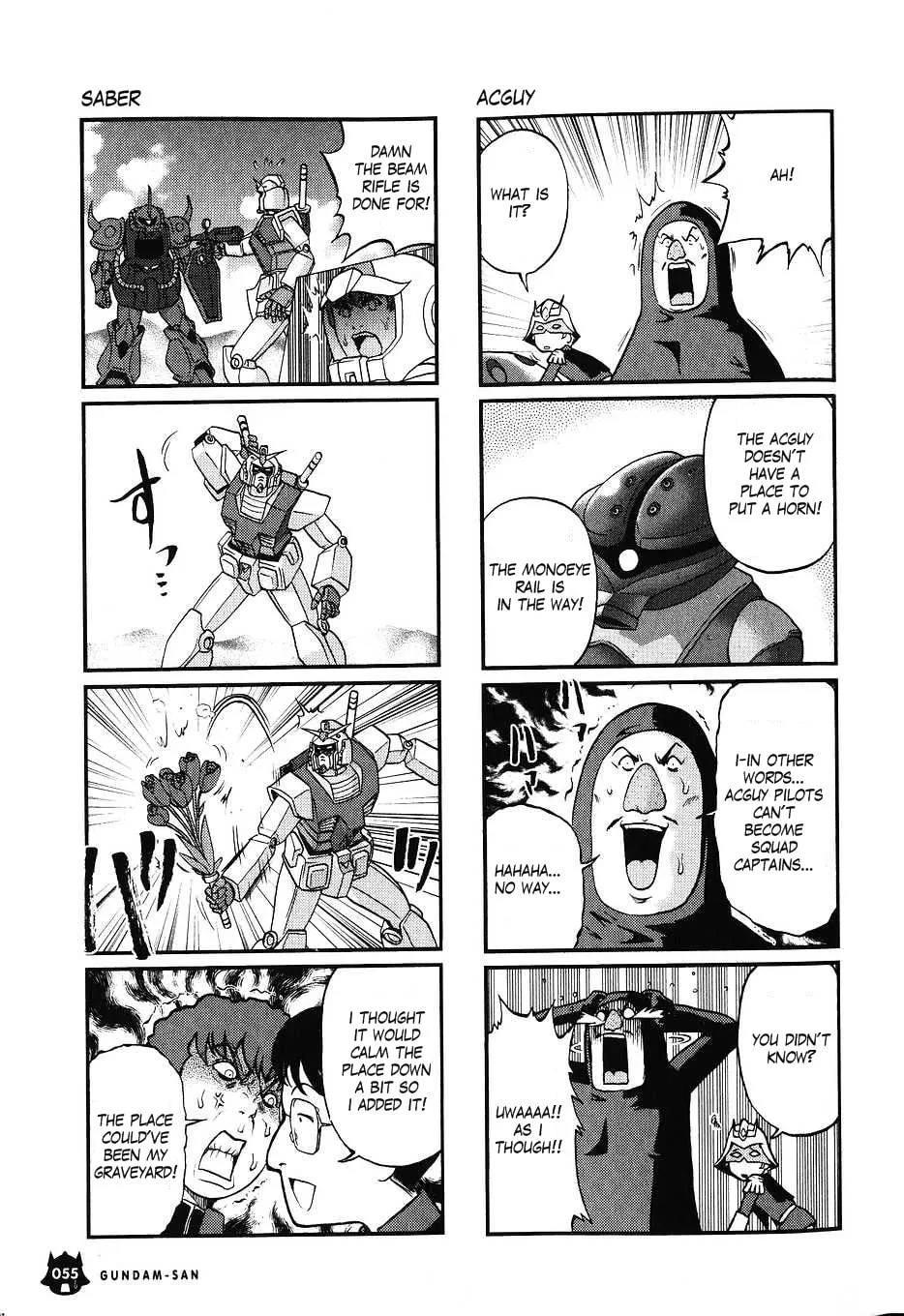 Mobile Suit Gundam-san Chapter 27 page 3 - 