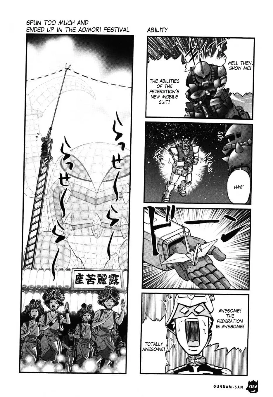 Mobile Suit Gundam-san Chapter 27 page 4 - 