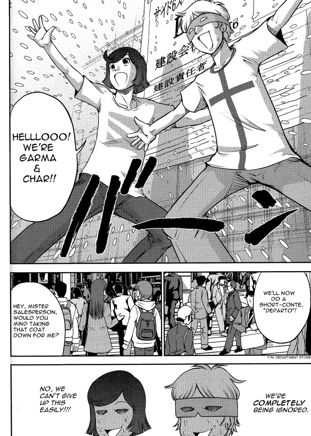 Mobile Suit Gundam-san Chapter 3 page 13 - 