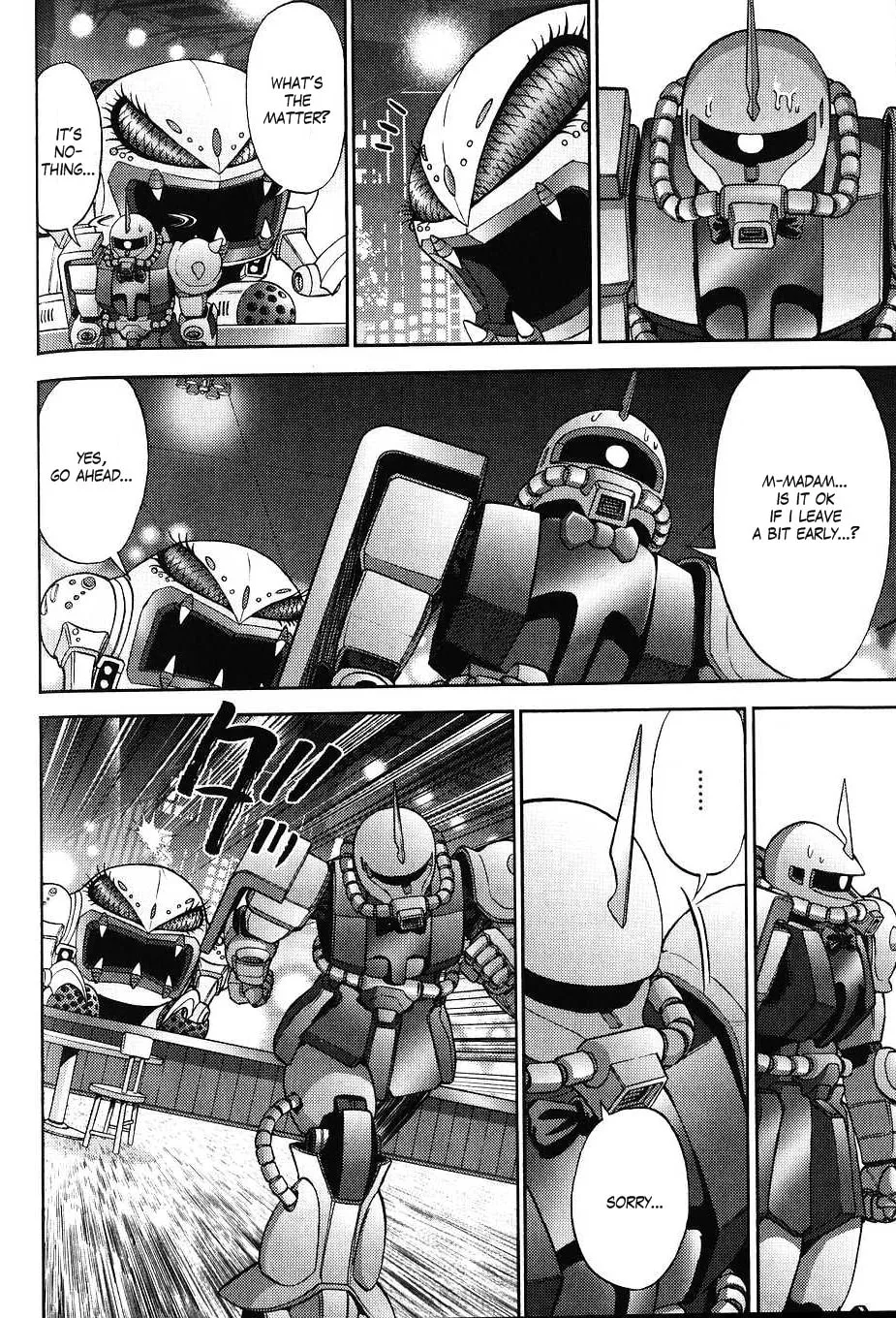 Mobile Suit Gundam-san Chapter 32 page 4 - 