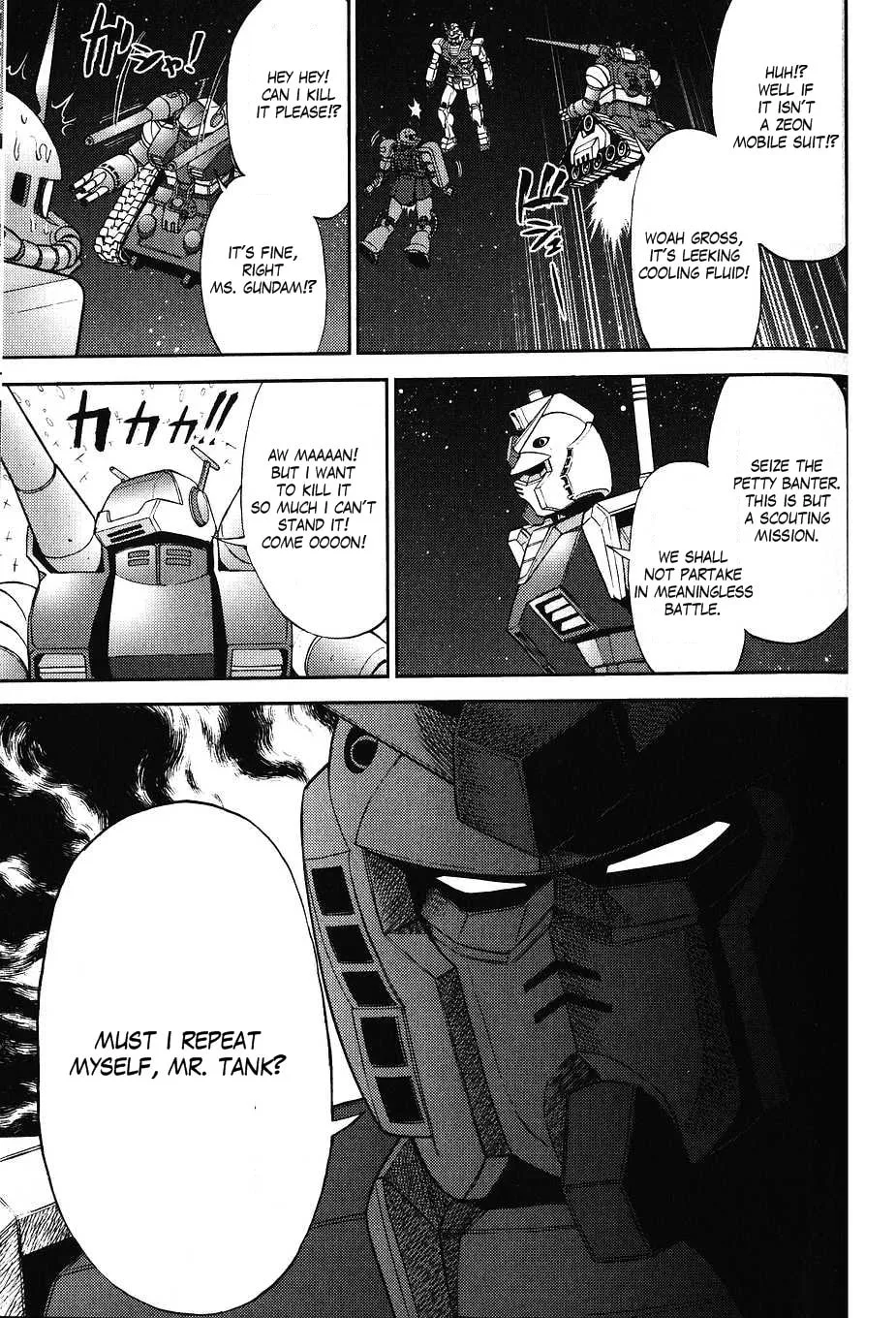 Mobile Suit Gundam-san Chapter 33 page 3 - 