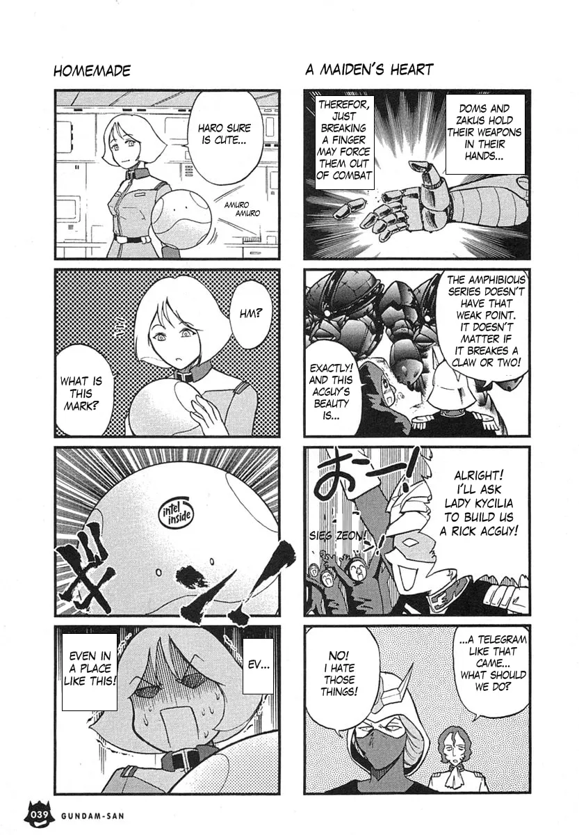 Mobile Suit Gundam-san Chapter 4 page 3 - 