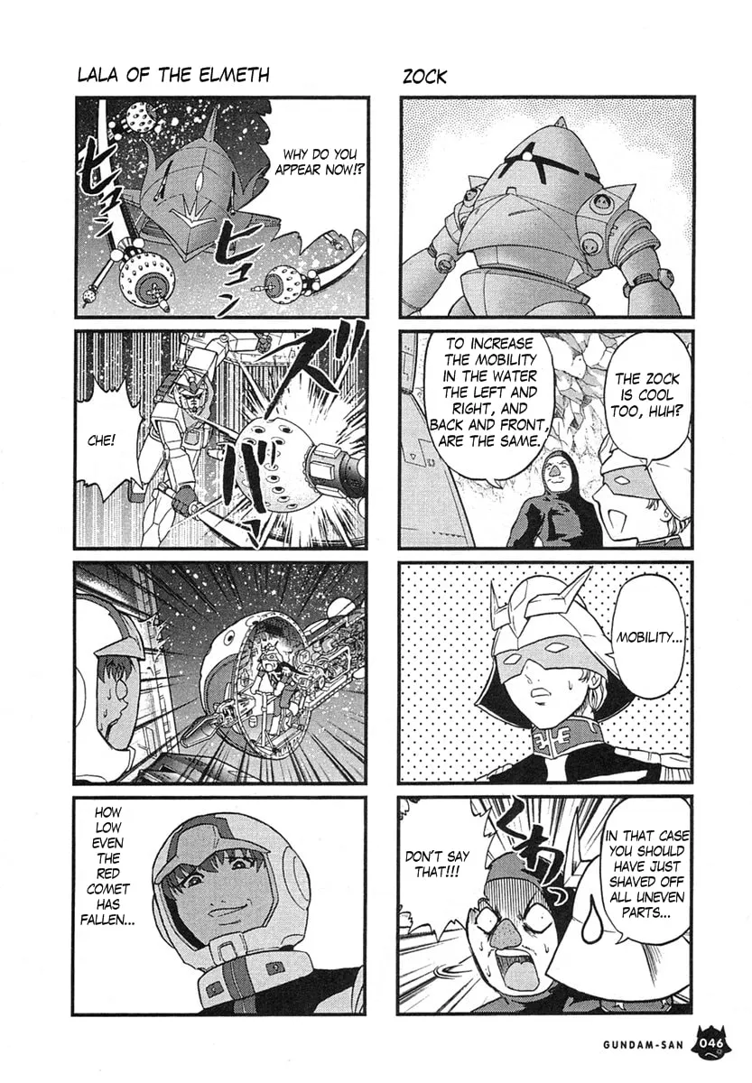 Mobile Suit Gundam-san Chapter 4 page 10 - 
