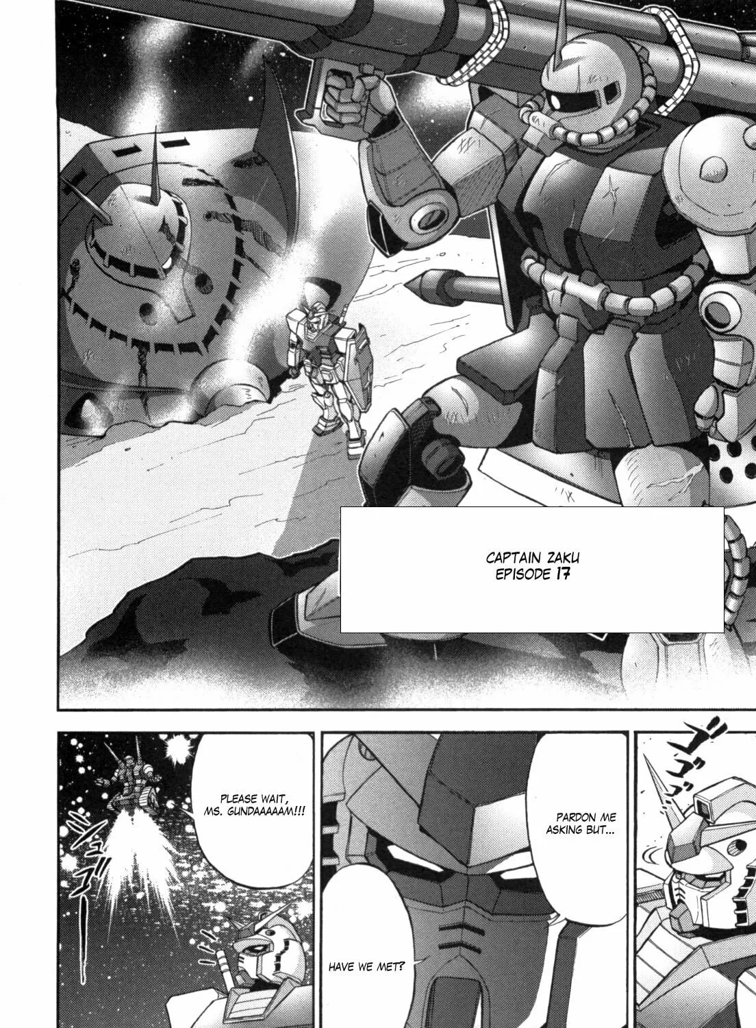 Mobile Suit Gundam-san Chapter 44 page 3 - 