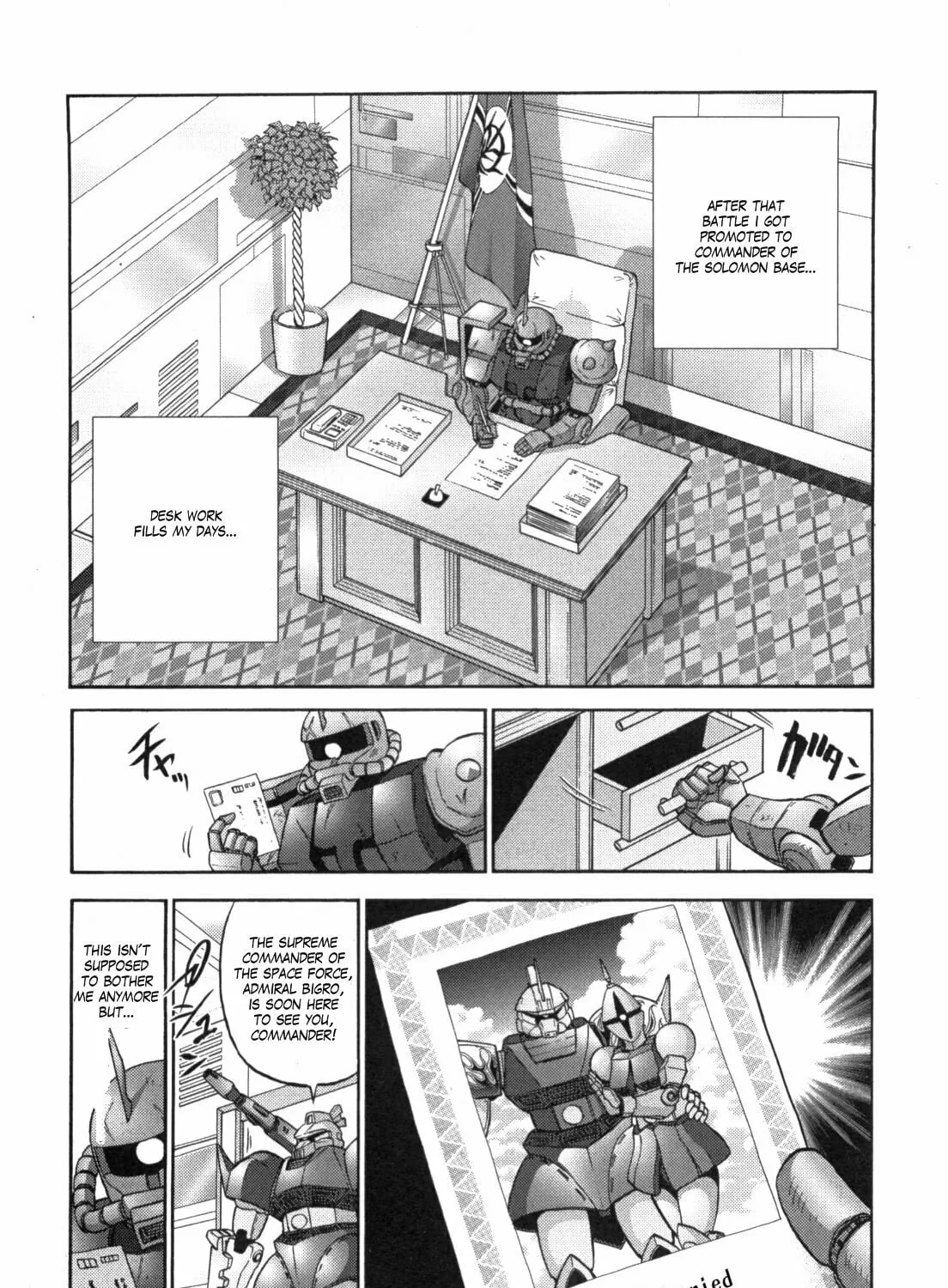 Mobile Suit Gundam-san Chapter 46 page 5 - 