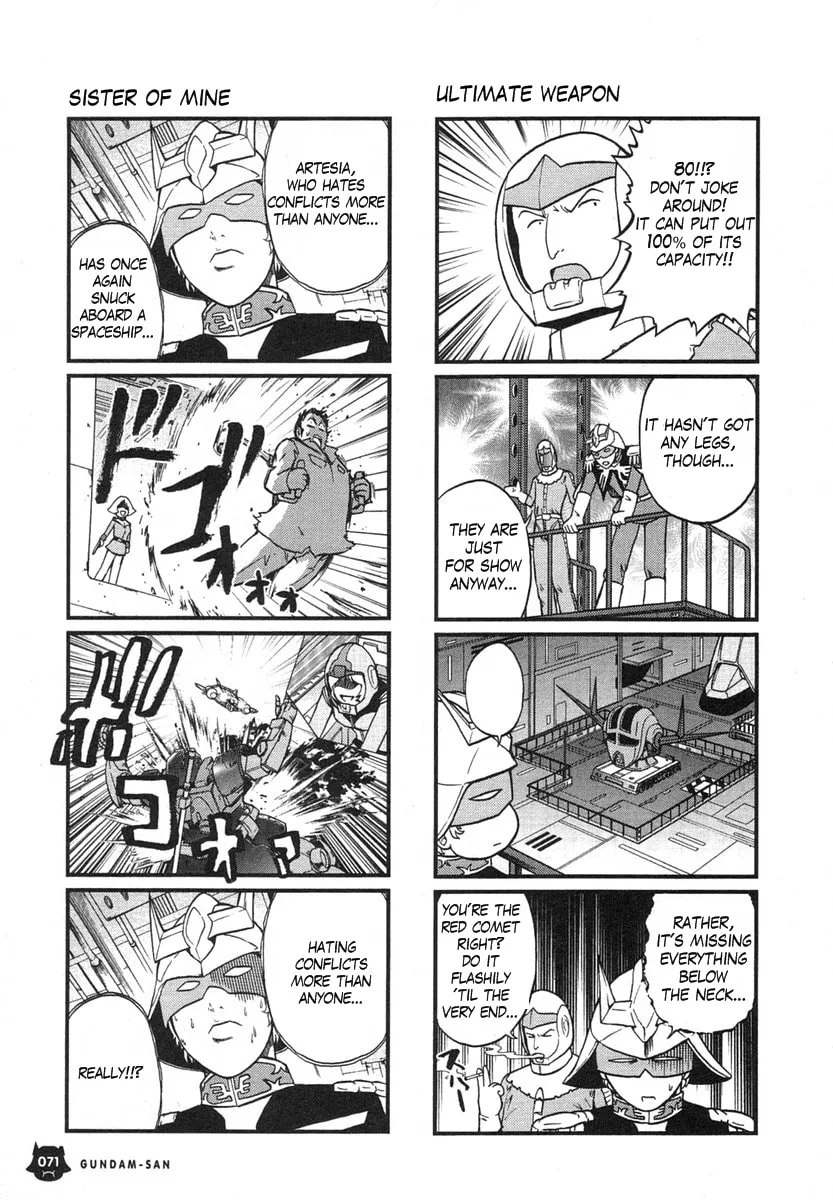 Mobile Suit Gundam-san Chapter 6 page 18 - 