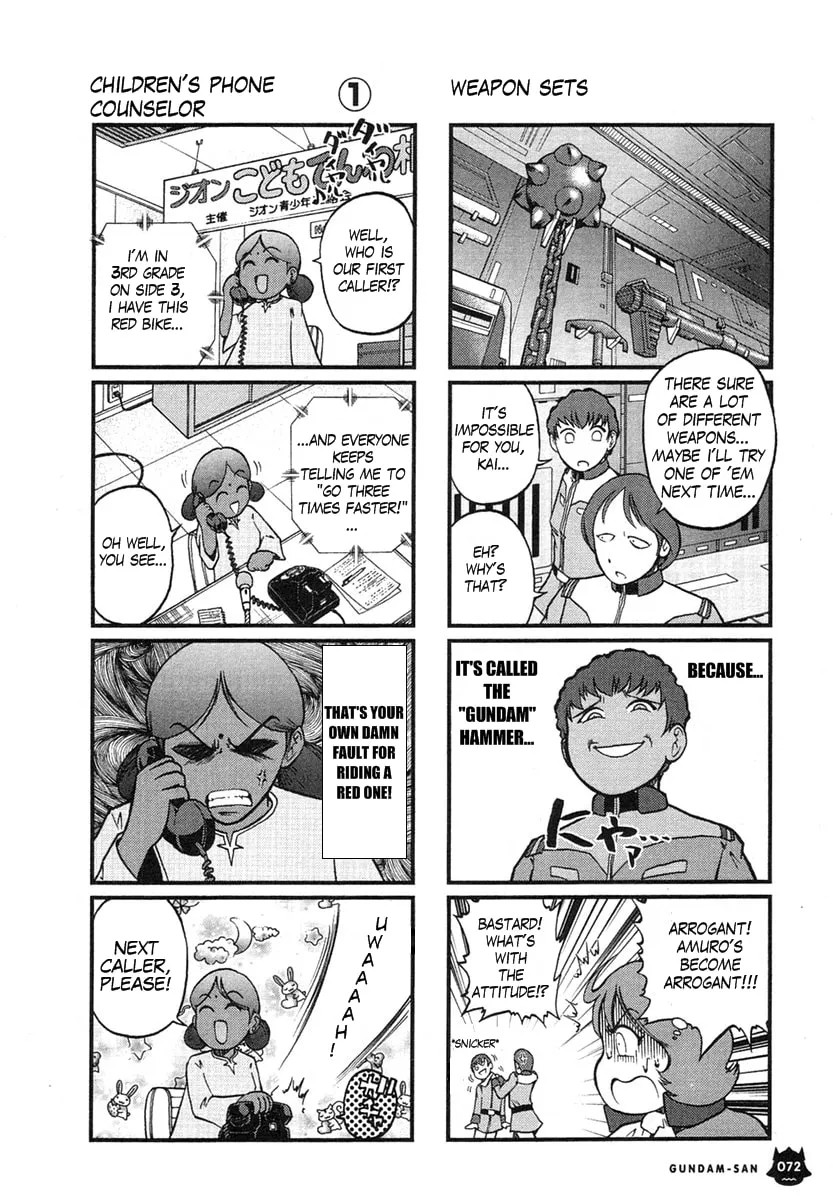 Mobile Suit Gundam-san Chapter 6 page 19 - 