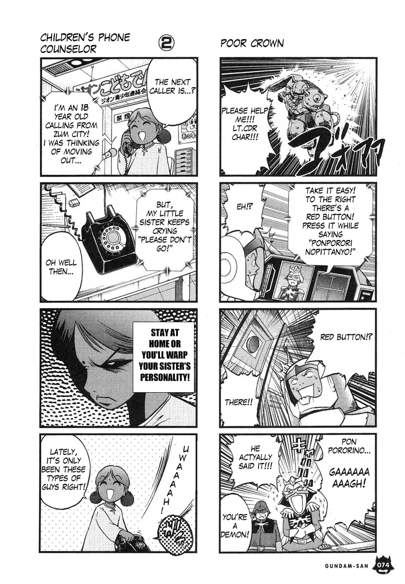 Mobile Suit Gundam-san Chapter 6 page 21 - 