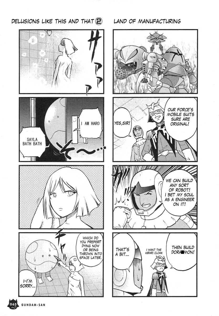 Mobile Suit Gundam-san Chapter 6 page 10 - 