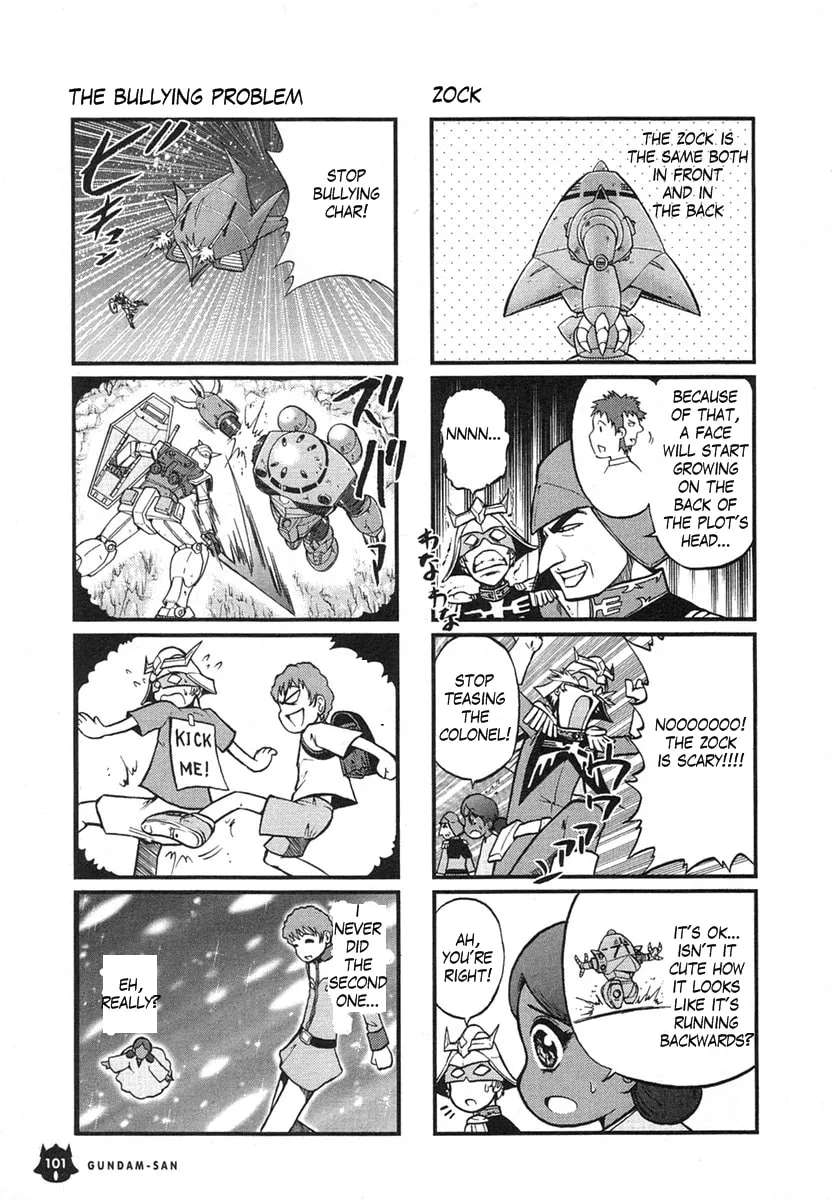 Mobile Suit Gundam-san Chapter 8 page 17 - 