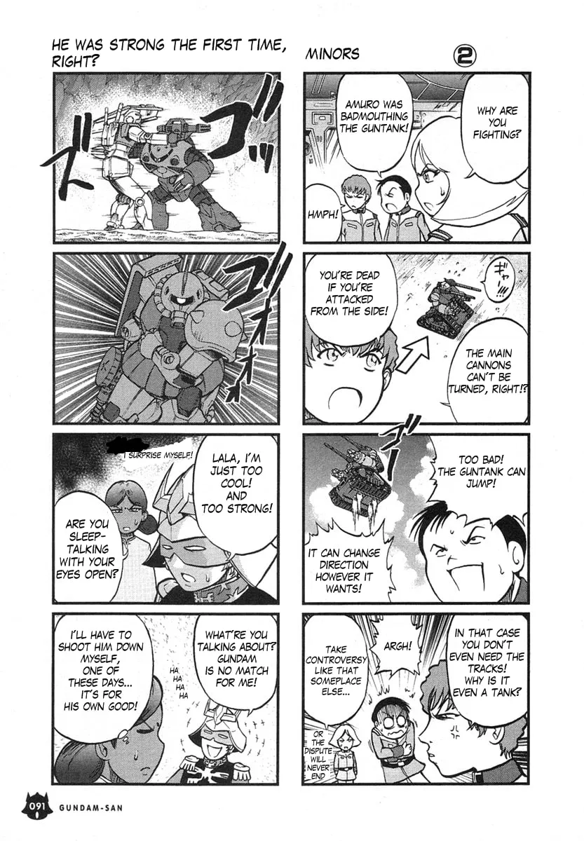 Mobile Suit Gundam-san Chapter 8 page 7 - 