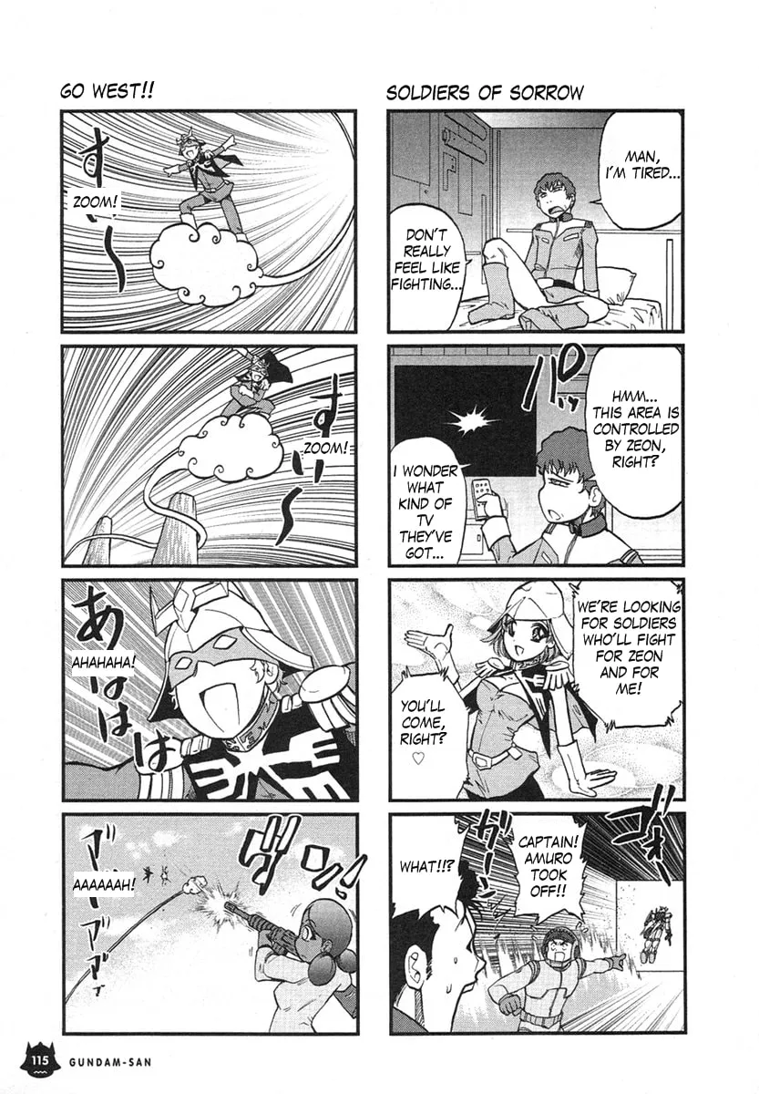 Mobile Suit Gundam-san Chapter 9 page 8 - 