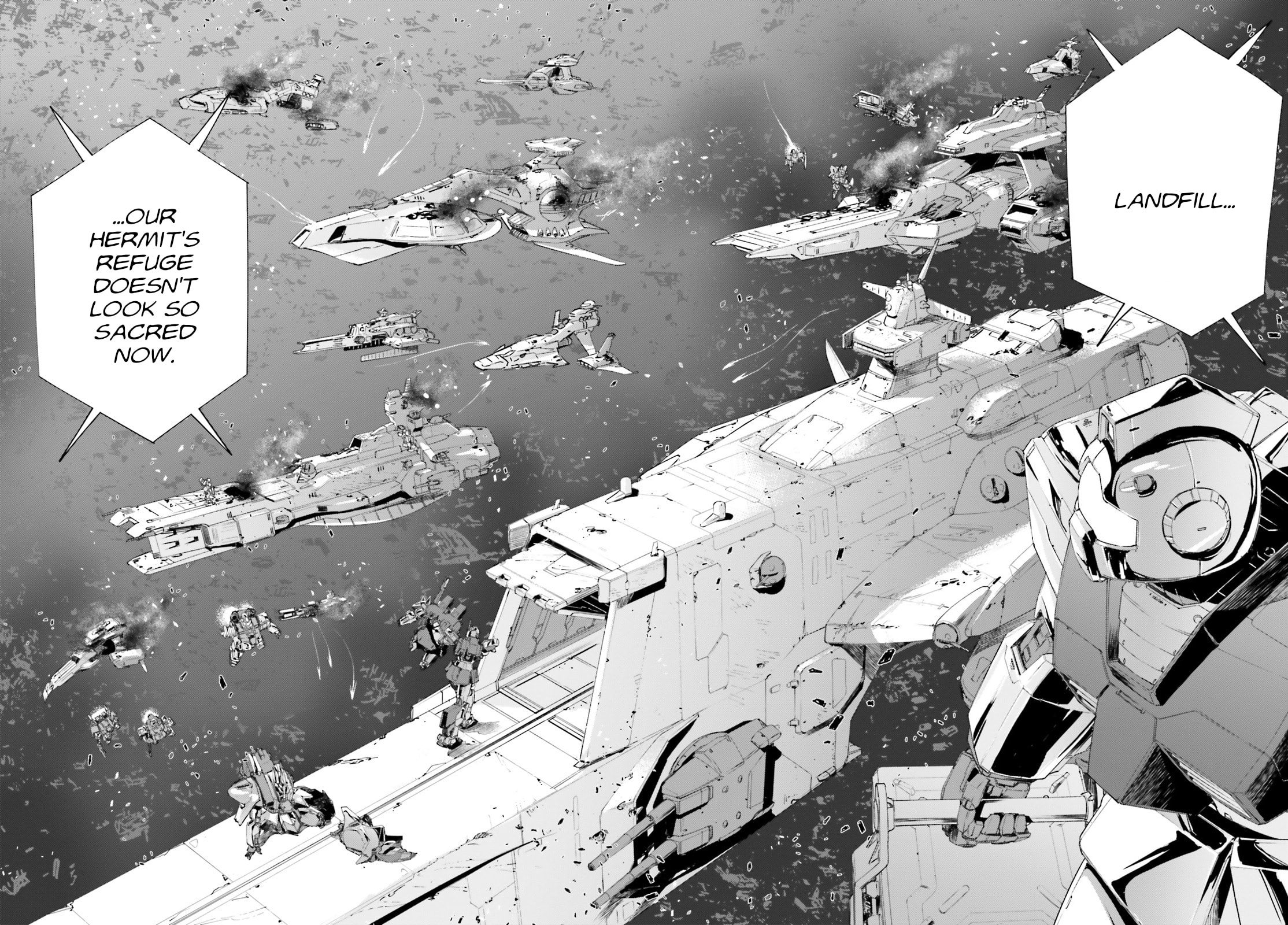 Mobile Suit Gundam: Silver Phantom Gravure Chapter 1 page 17 - 