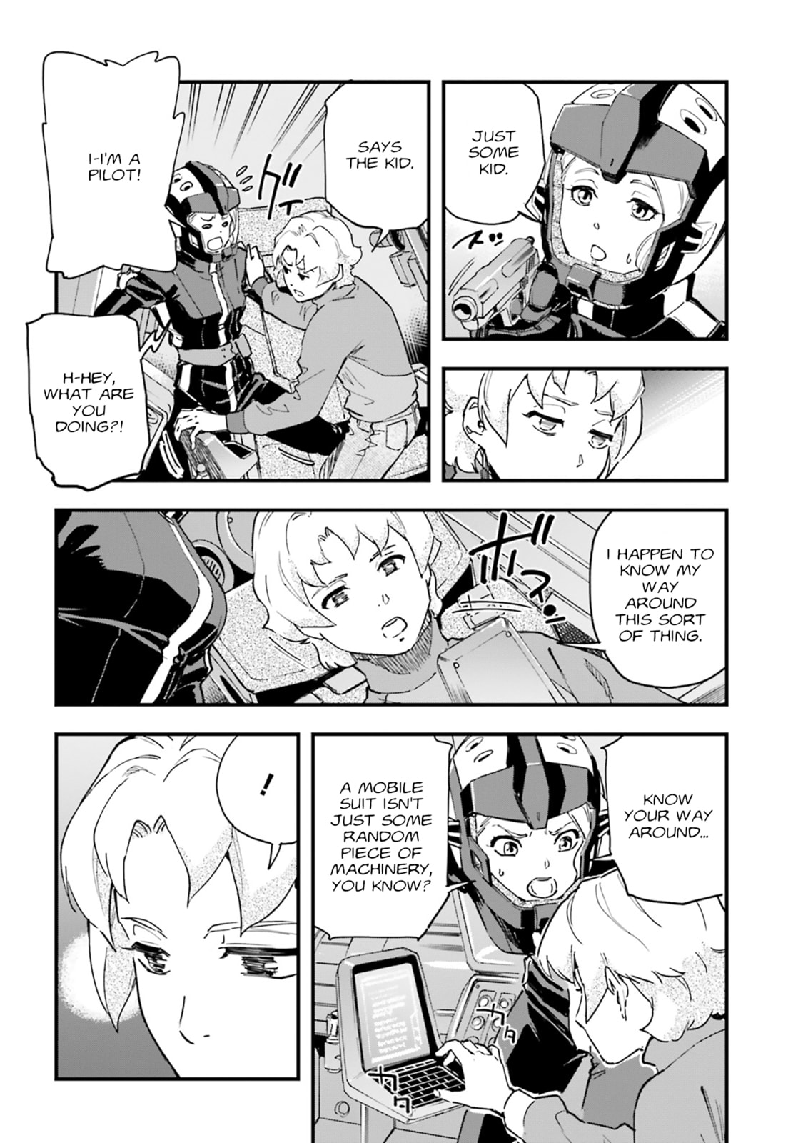 Mobile Suit Gundam: Silver Phantom Gravure Chapter 4 page 22 - 