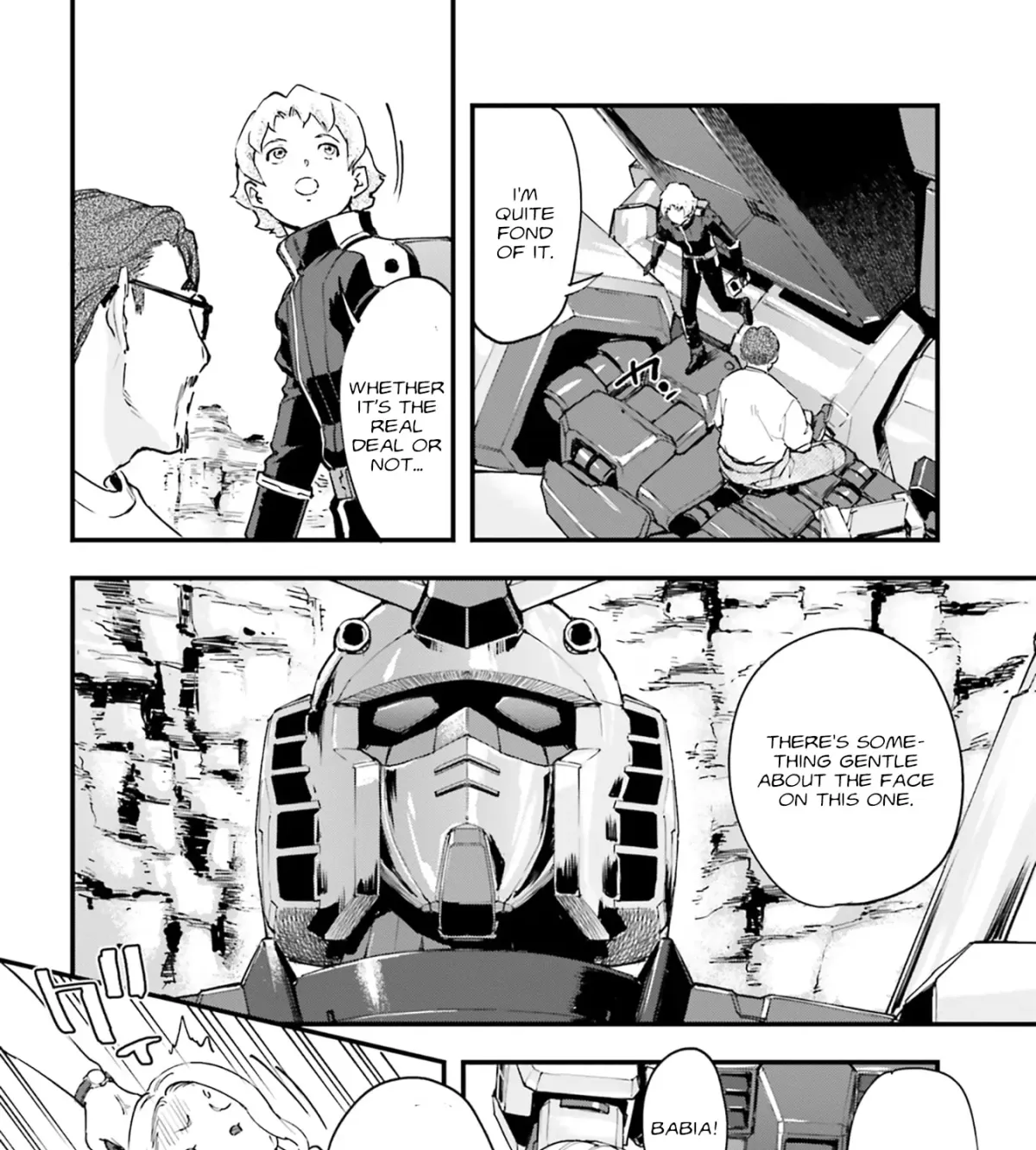 Mobile Suit Gundam: Silver Phantom Gravure Chapter 7 page 35 - 