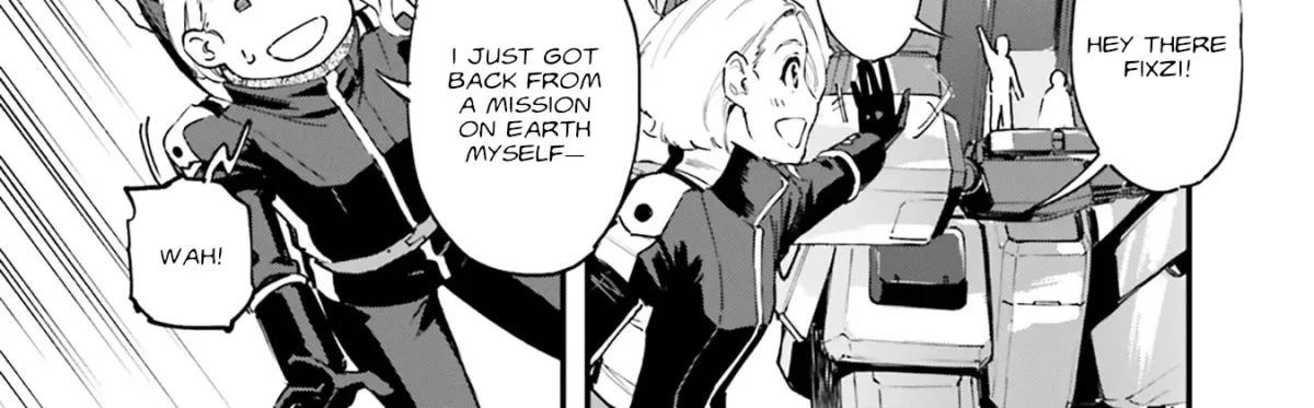 Mobile Suit Gundam: Silver Phantom Gravure Chapter 7 page 36 - 