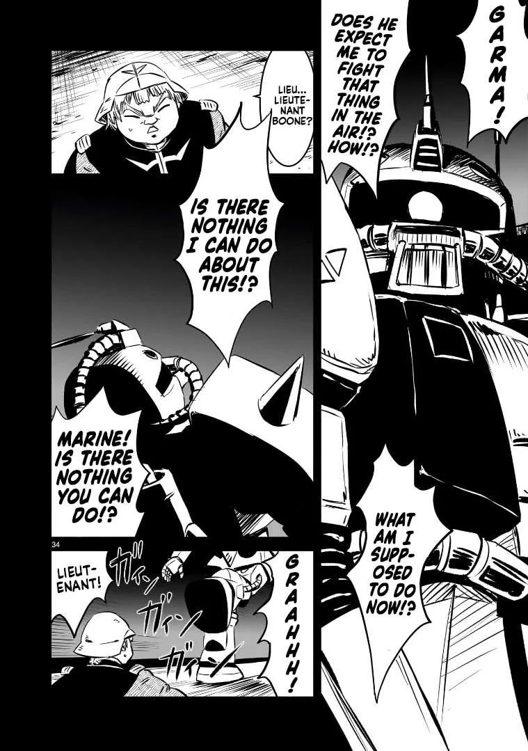 Mobile Suit Gundam: The battle tales of Flanagan Boone Chapter 1 page 33 - 