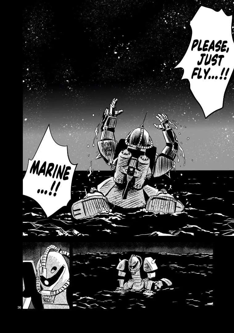 Mobile Suit Gundam: The battle tales of Flanagan Boone Chapter 1 page 35 - 