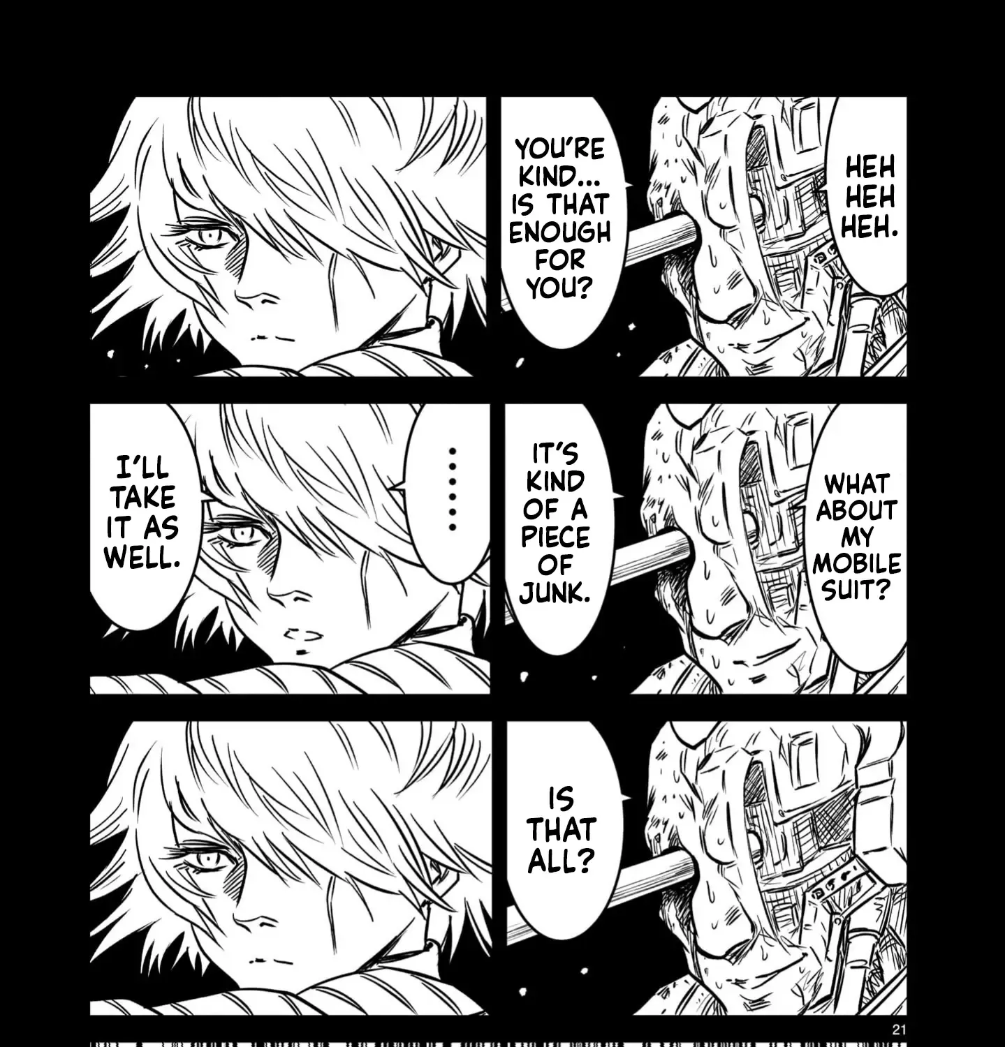 Mobile Suit Gundam: The battle tales of Flanagan Boone Chapter 14 page 42 - 