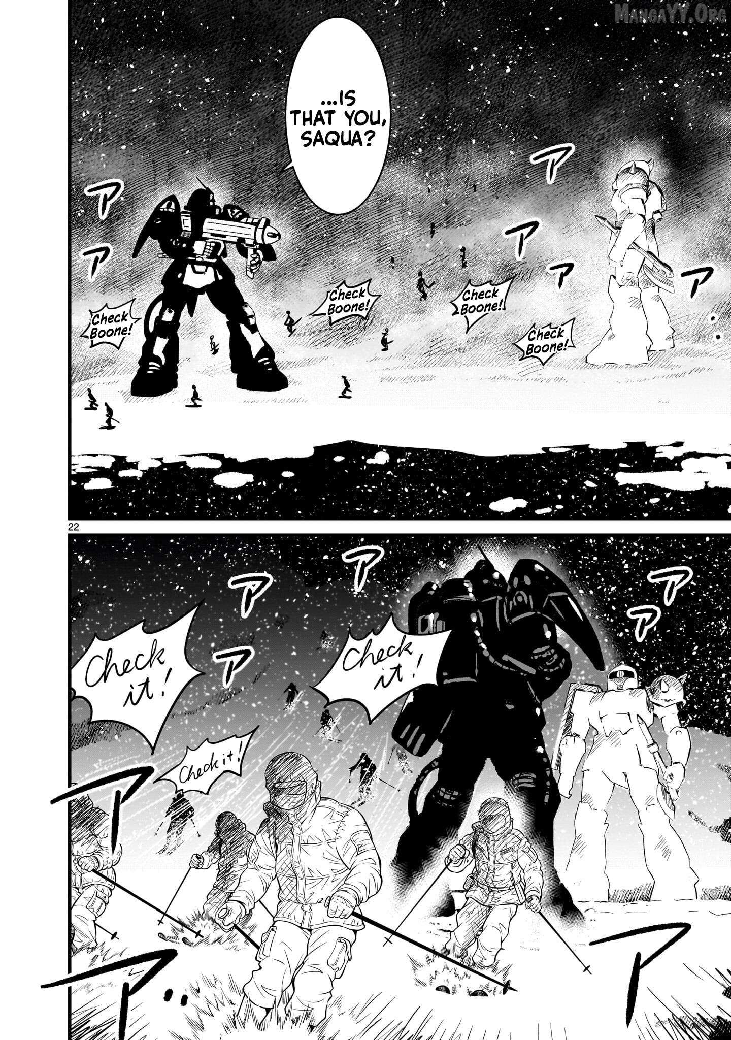 Mobile Suit Gundam: The battle tales of Flanagan Boone Chapter 31 page 21 - 