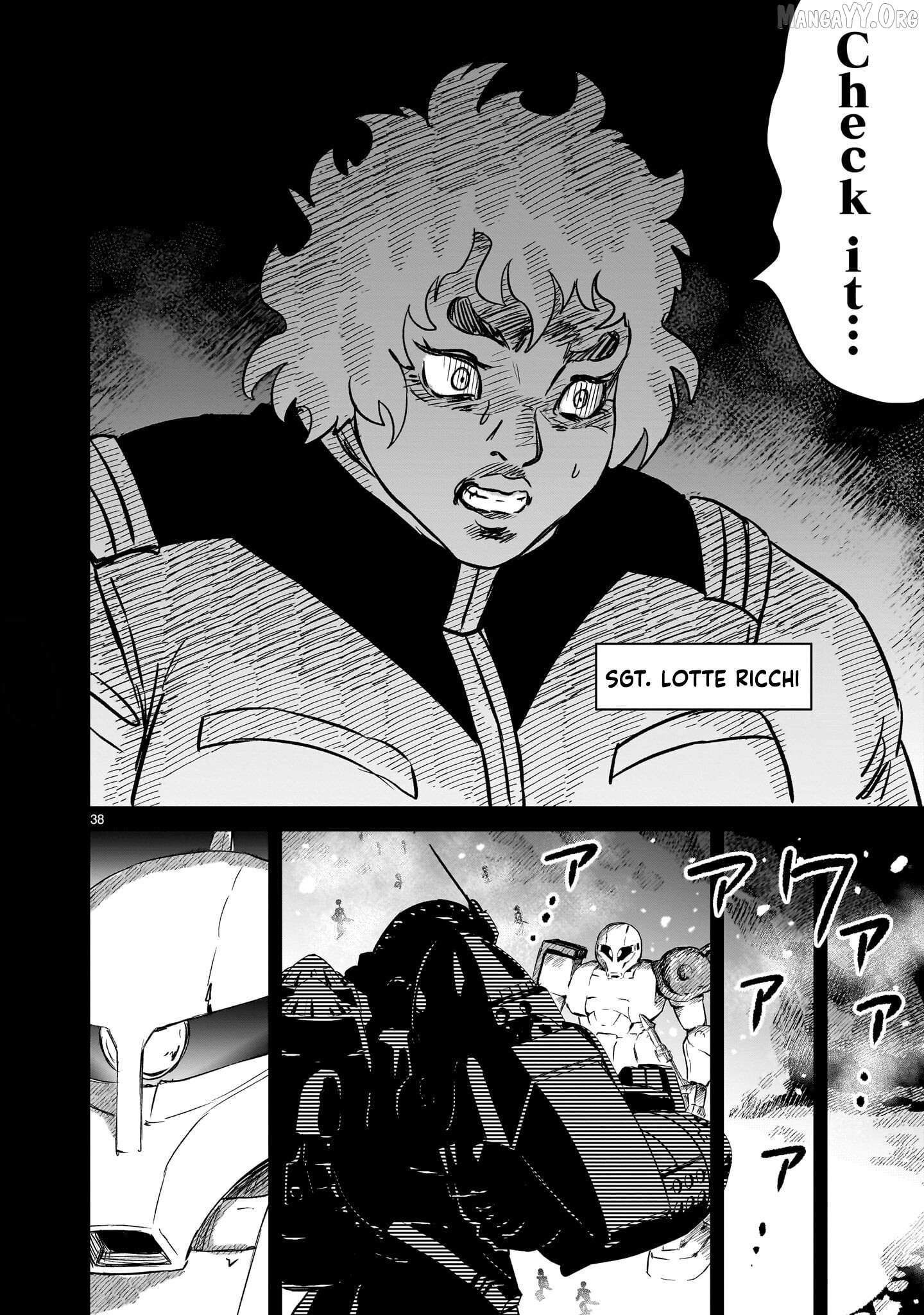 Mobile Suit Gundam: The battle tales of Flanagan Boone Chapter 31 page 35 - 