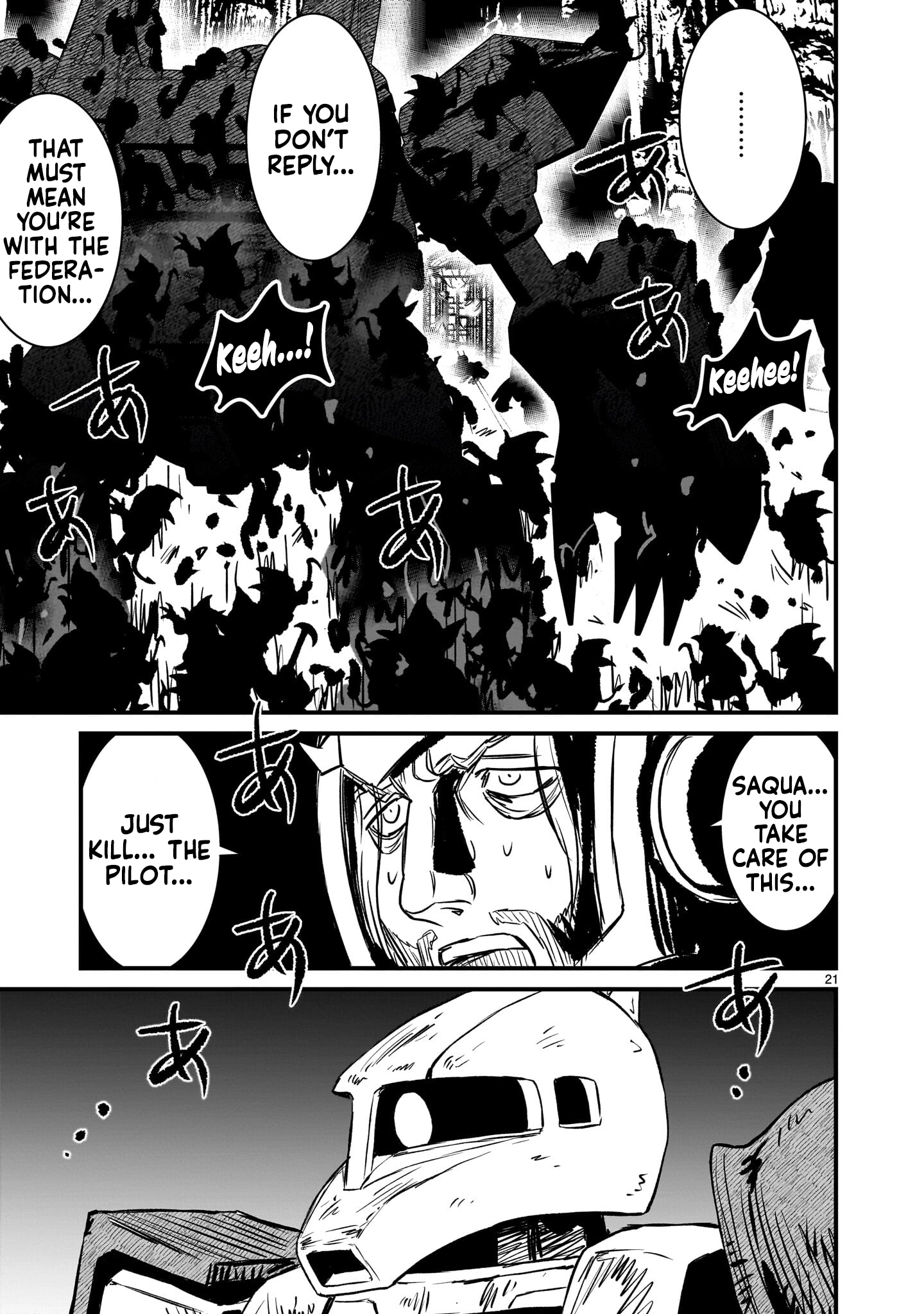 Mobile Suit Gundam: The battle tales of Flanagan Boone Chapter 33 page 21 - 