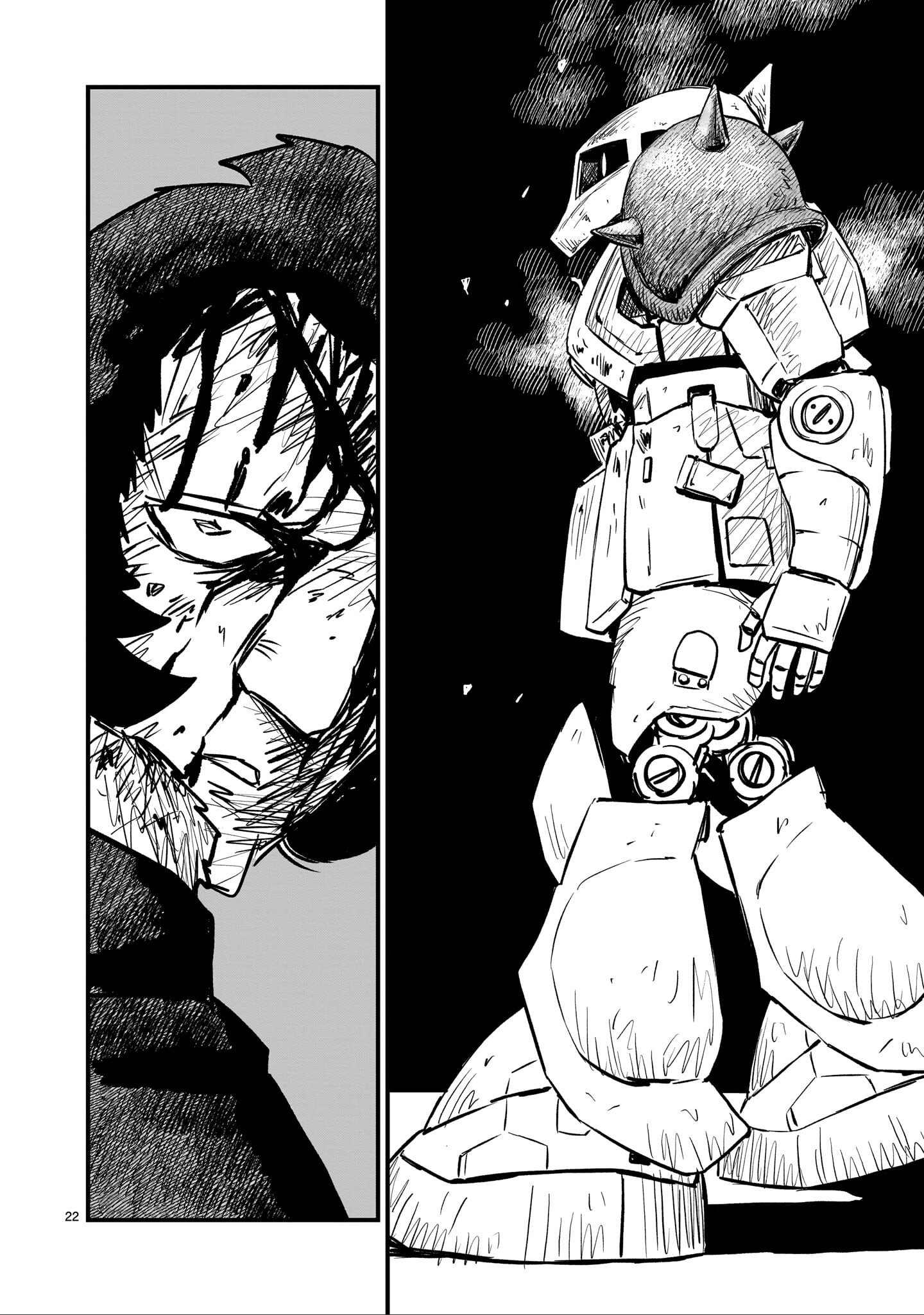 Mobile Suit Gundam: The battle tales of Flanagan Boone Chapter 33 page 22 - 