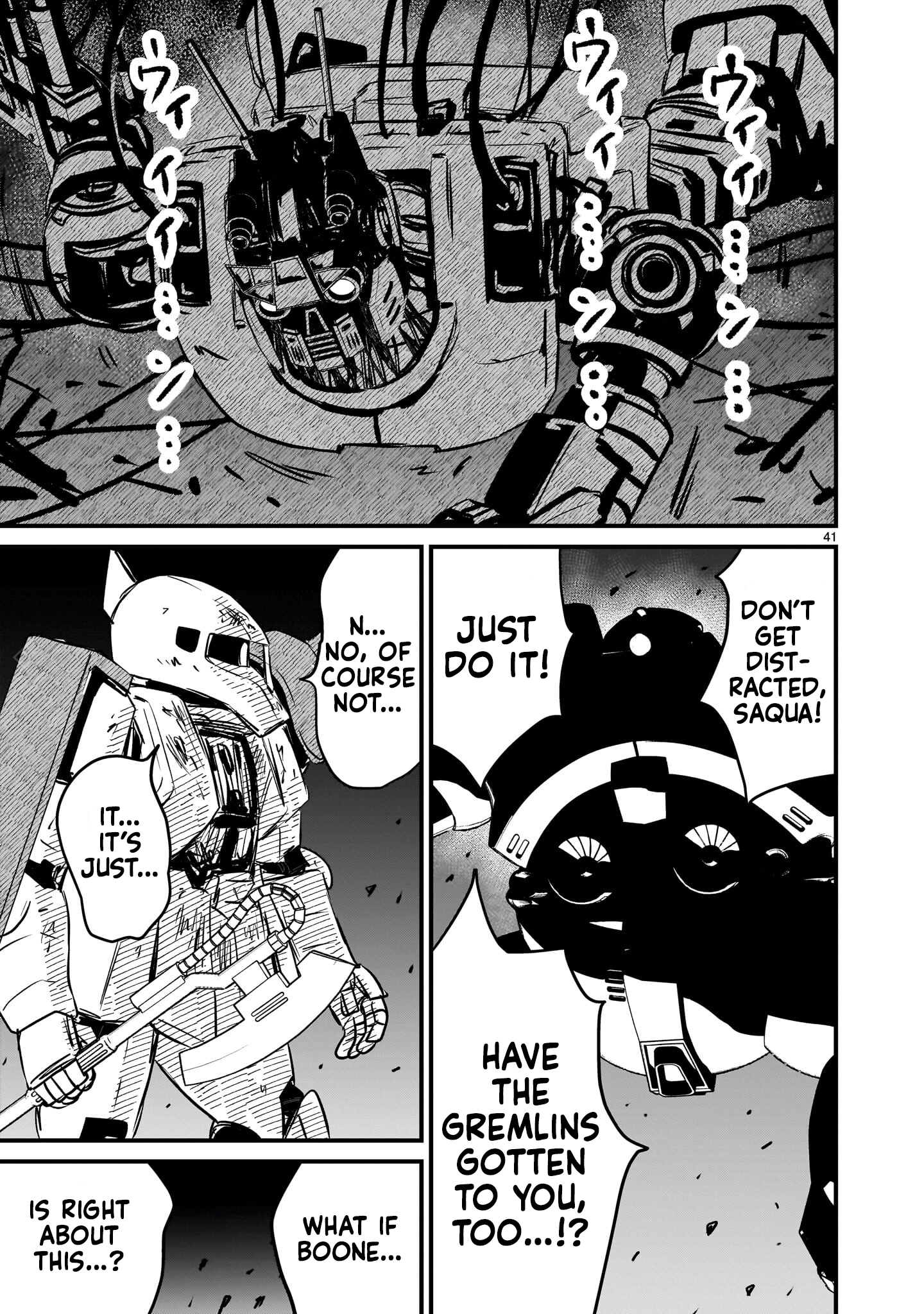 Mobile Suit Gundam: The battle tales of Flanagan Boone Chapter 33 page 41 - 