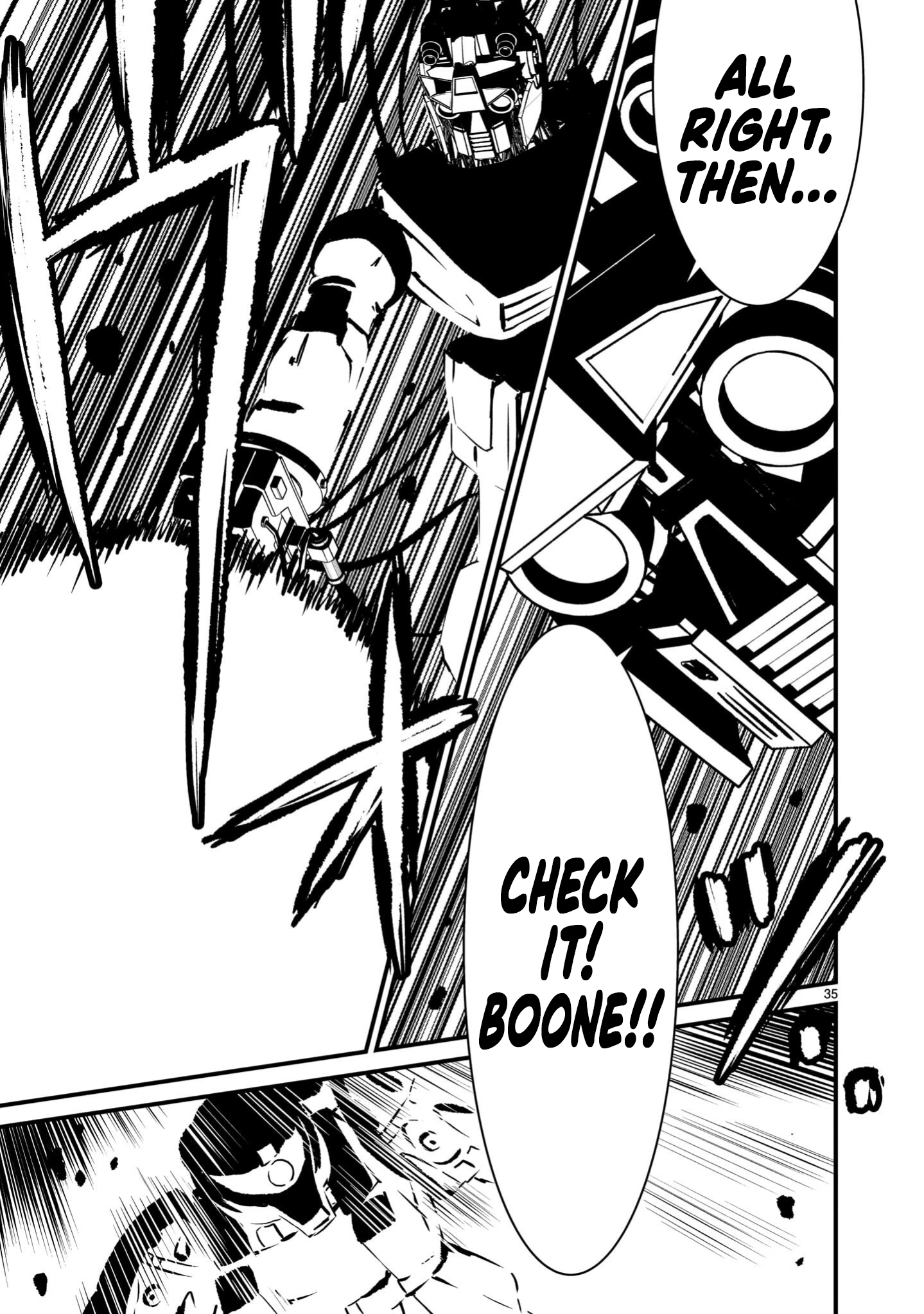 Mobile Suit Gundam: The battle tales of Flanagan Boone Chapter 34 page 34 - 