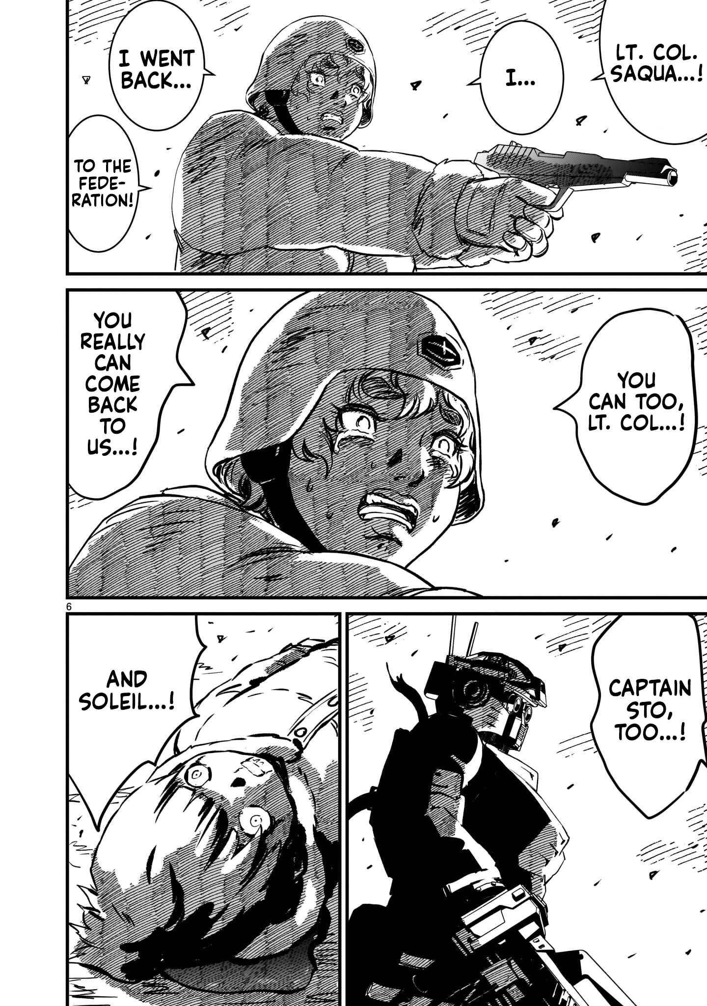 Mobile Suit Gundam: The battle tales of Flanagan Boone Chapter 35 page 6 - 