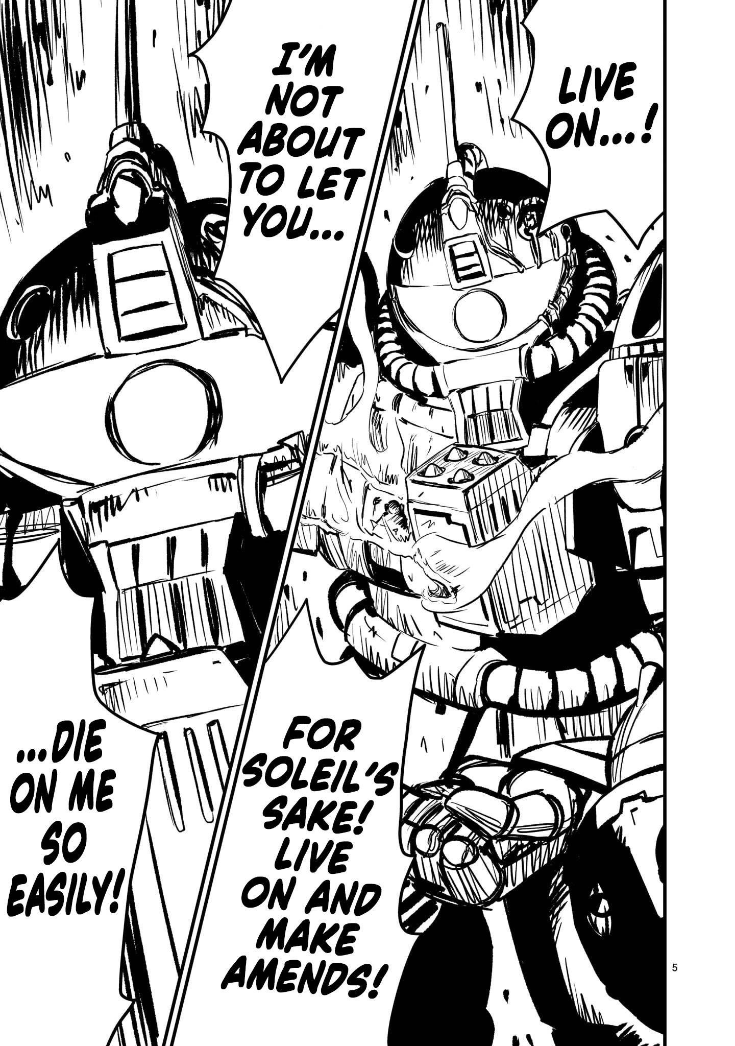 Mobile Suit Gundam: The battle tales of Flanagan Boone Chapter 36 page 5 - 
