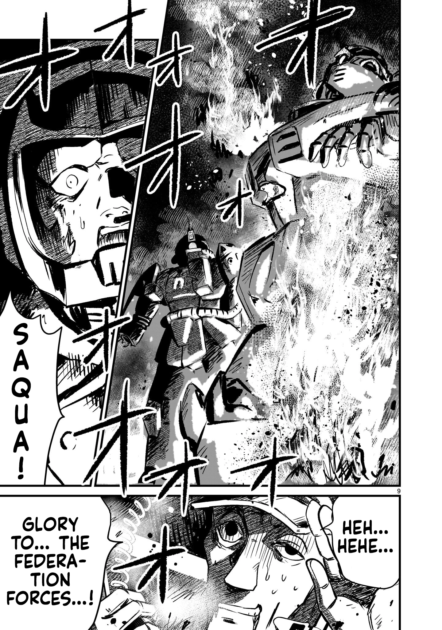 Mobile Suit Gundam: The battle tales of Flanagan Boone Chapter 36 page 9 - 
