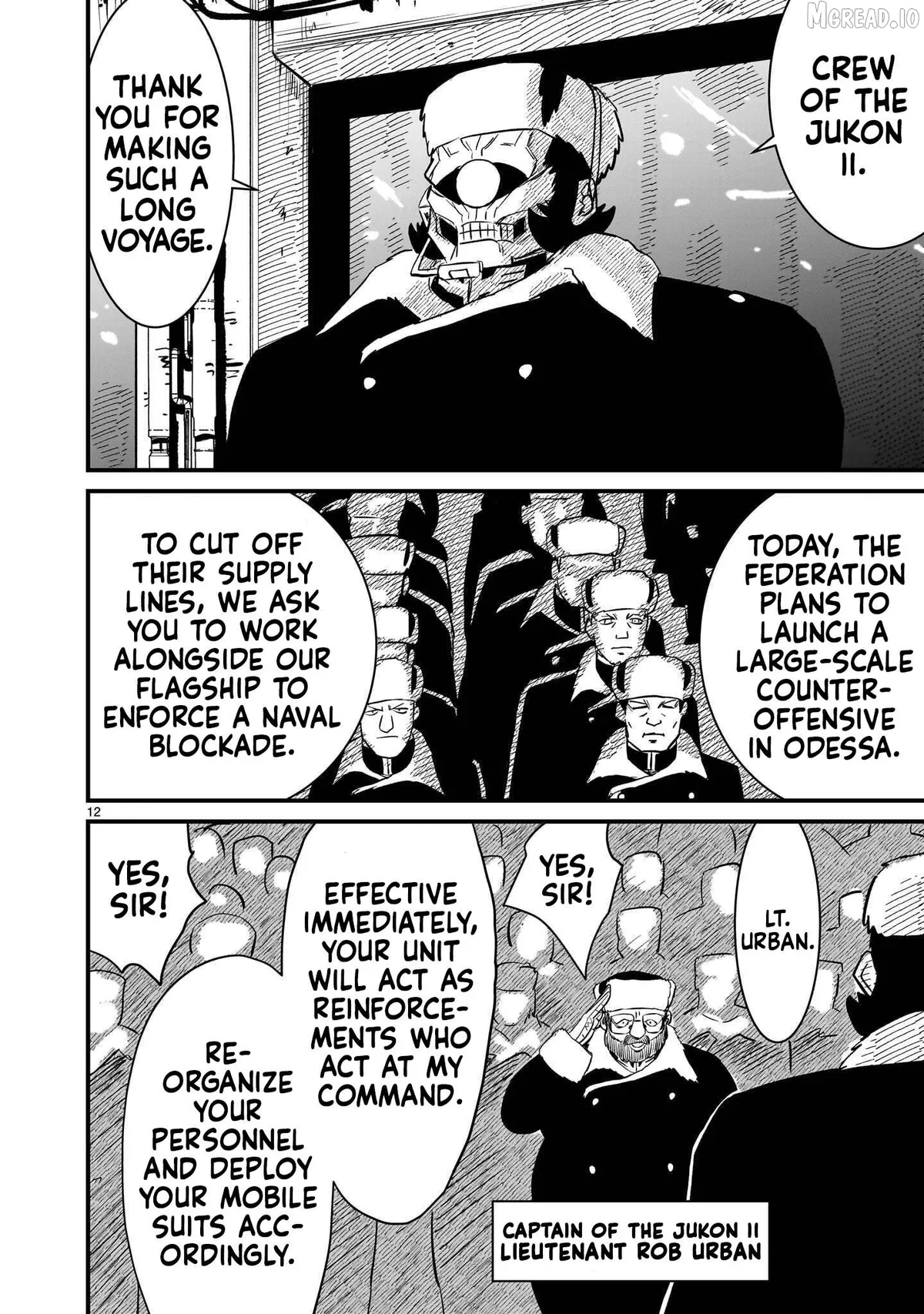 Mobile Suit Gundam: The battle tales of Flanagan Boone Chapter 37 page 12 - 