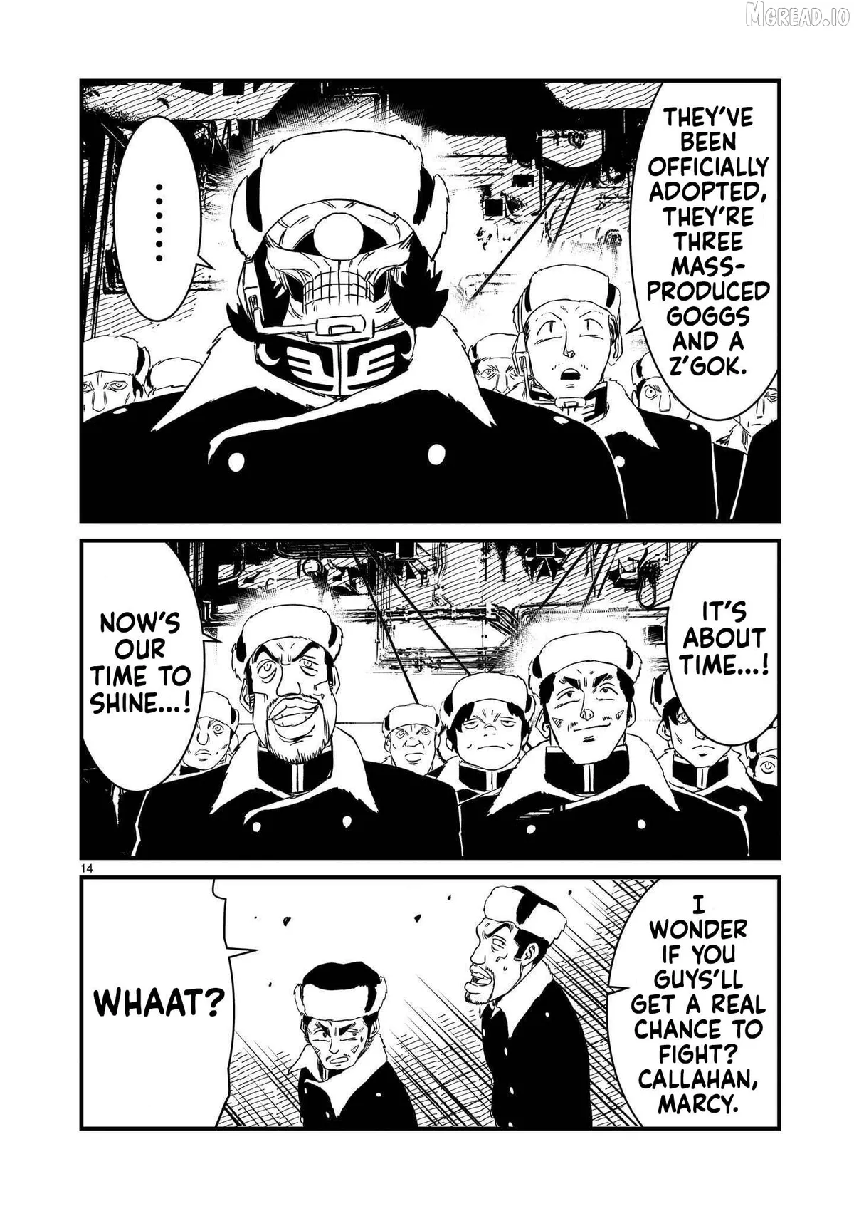 Mobile Suit Gundam: The battle tales of Flanagan Boone Chapter 37 page 14 - 