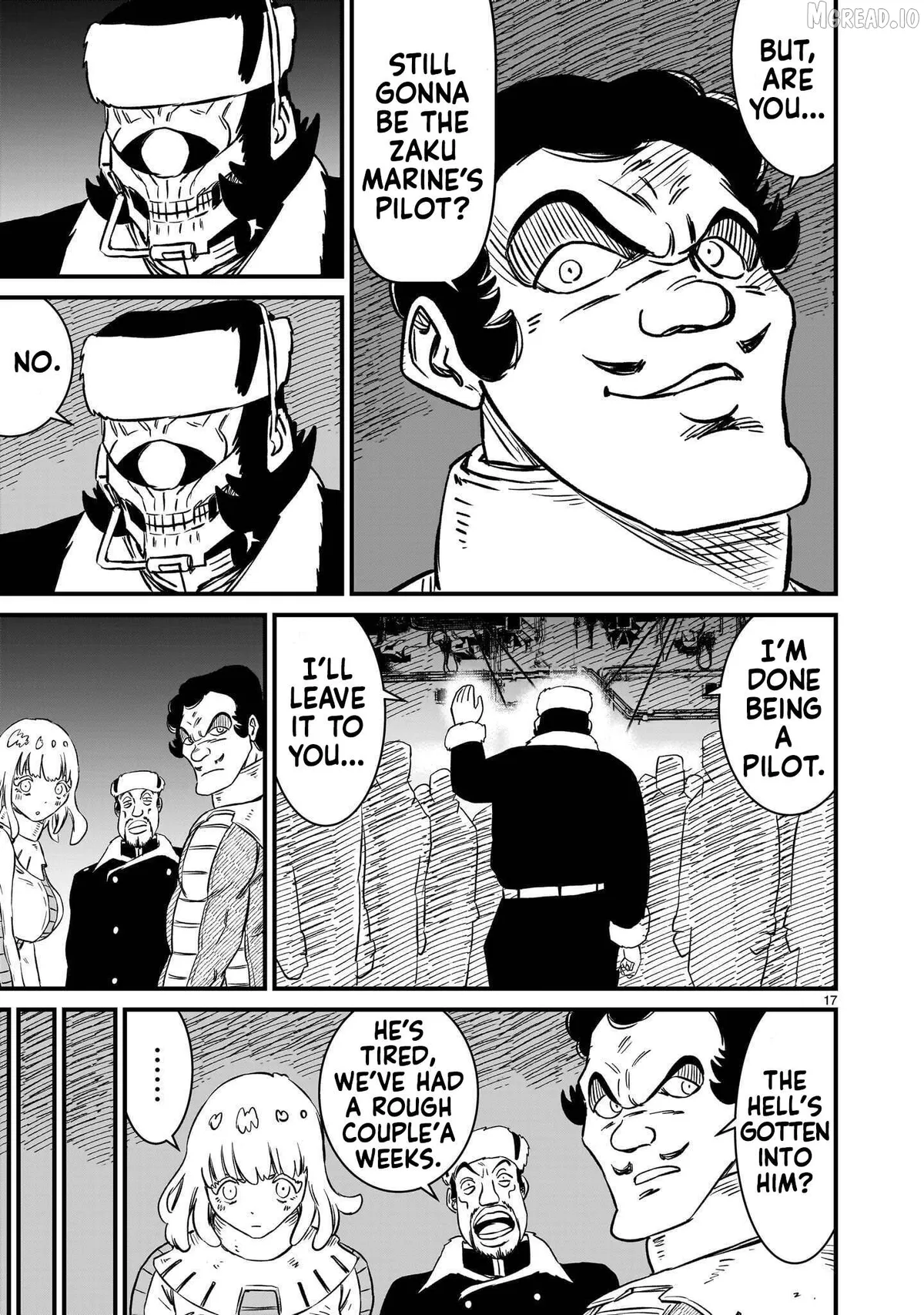 Mobile Suit Gundam: The battle tales of Flanagan Boone Chapter 37 page 17 - 