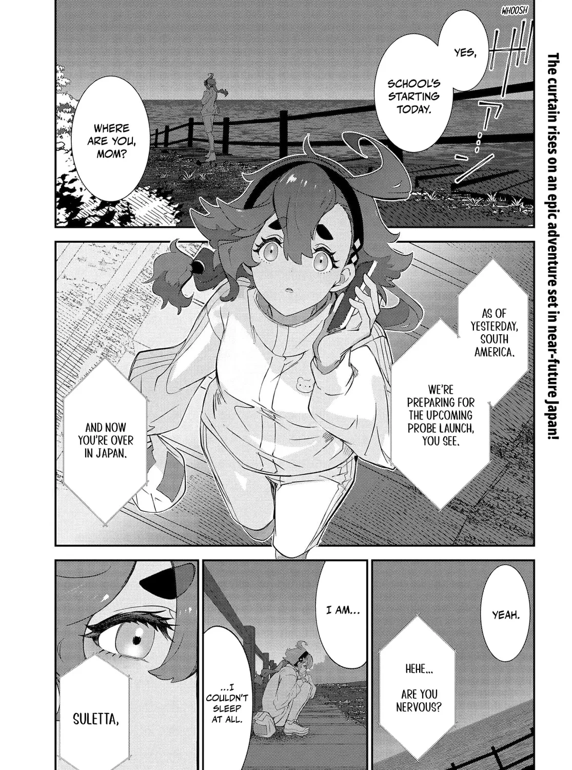 Mobile Suit Gundam: The Witch from Mercury - Frontiers in Glory Days Chapter 1 page 1 - 
