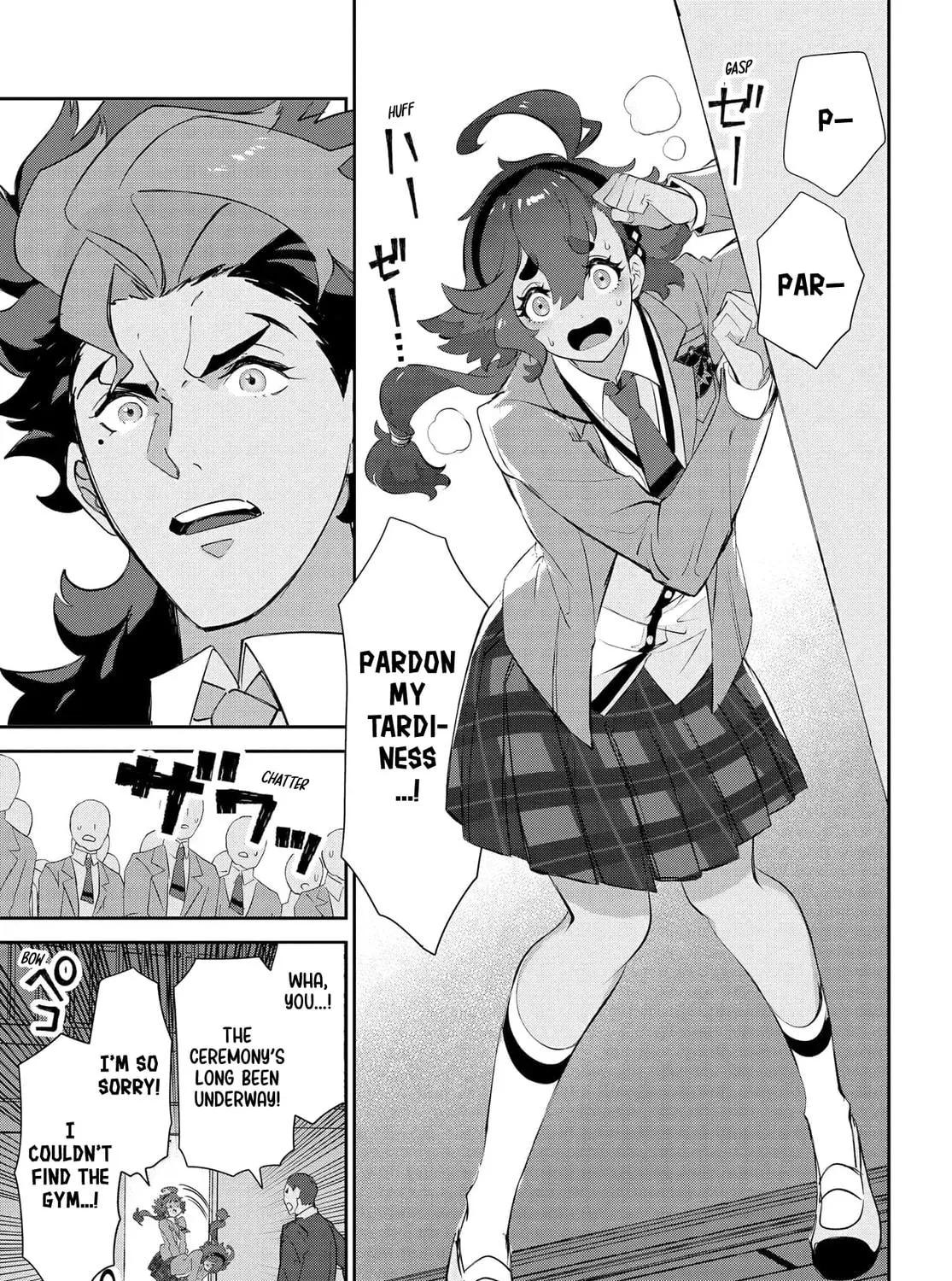Mobile Suit Gundam: The Witch from Mercury - Frontiers in Glory Days Chapter 1 page 35 - 