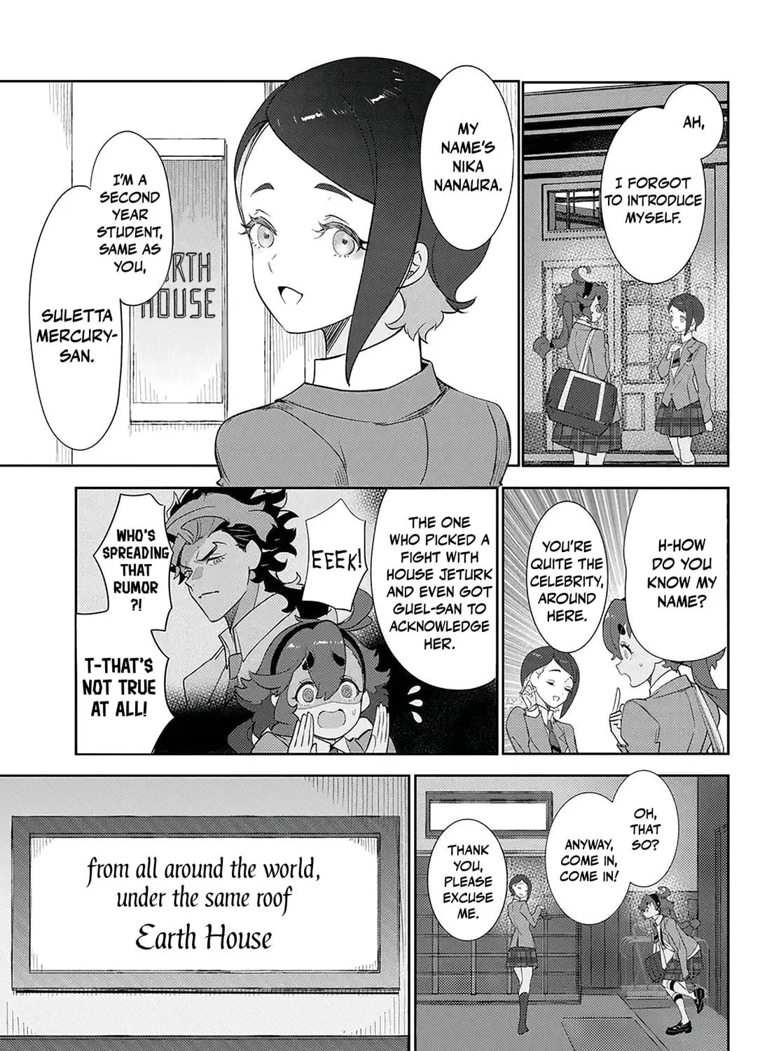 Mobile Suit Gundam: The Witch from Mercury - Frontiers in Glory Days Chapter 3.1 page 17 - 