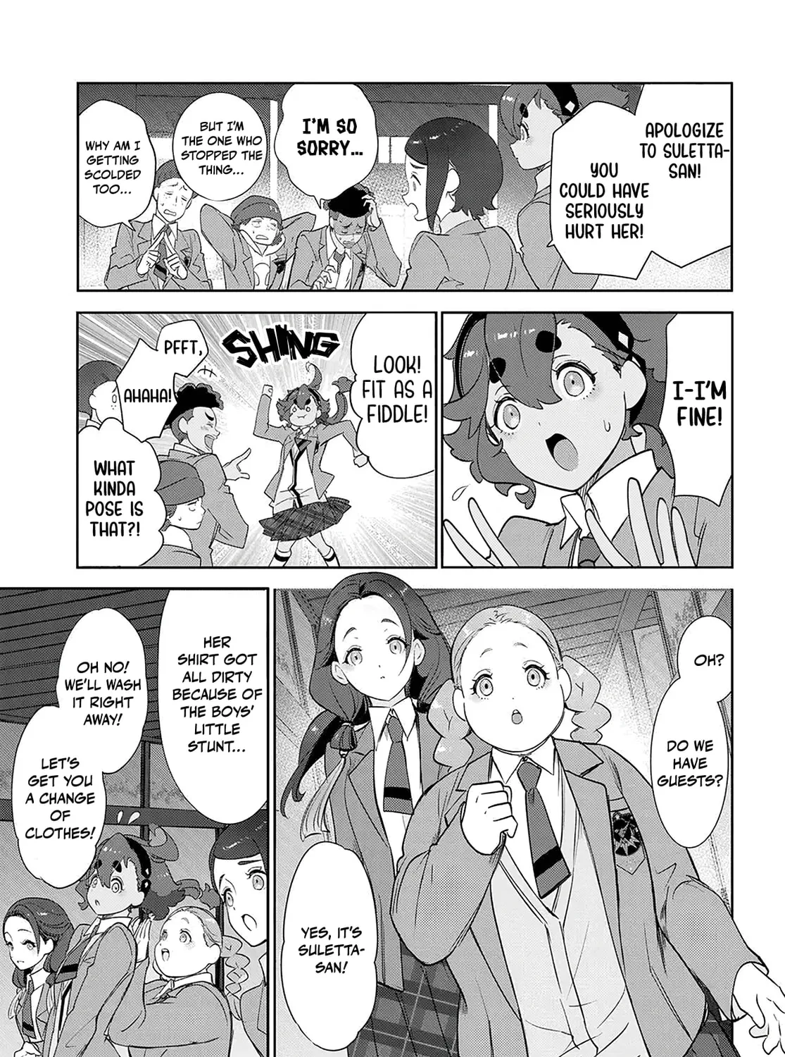 Mobile Suit Gundam: The Witch from Mercury - Frontiers in Glory Days Chapter 3.1 page 21 - 