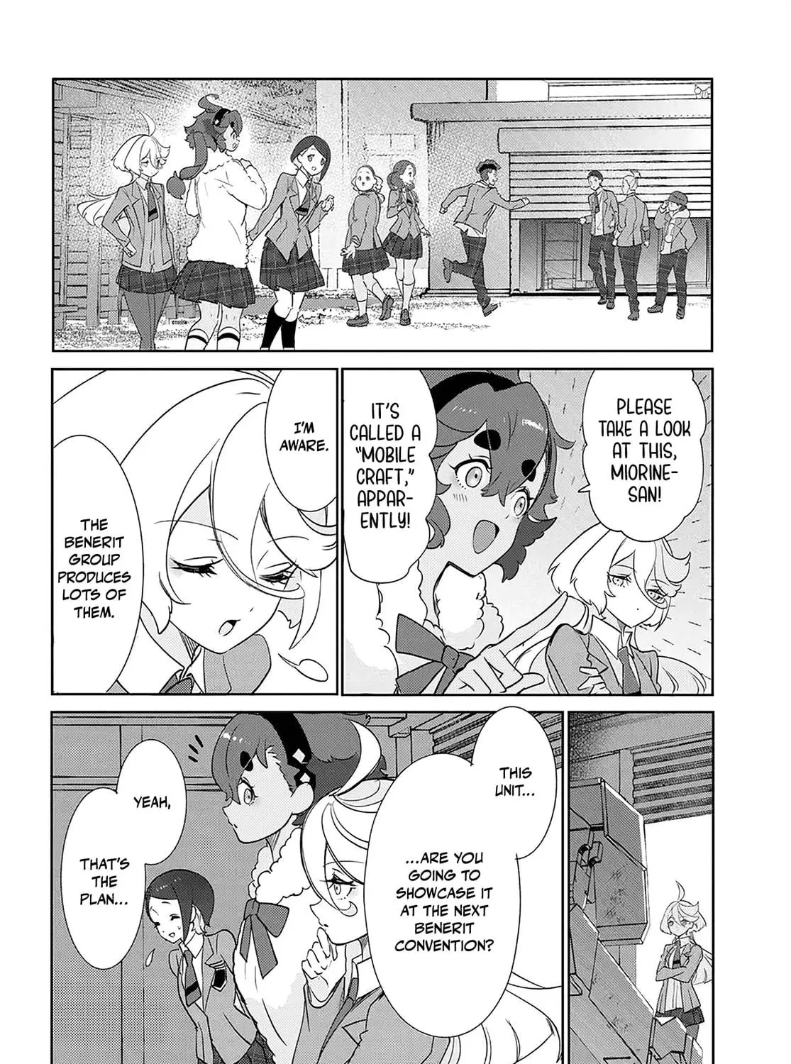 Mobile Suit Gundam: The Witch from Mercury - Frontiers in Glory Days Chapter 3.1 page 59 - 