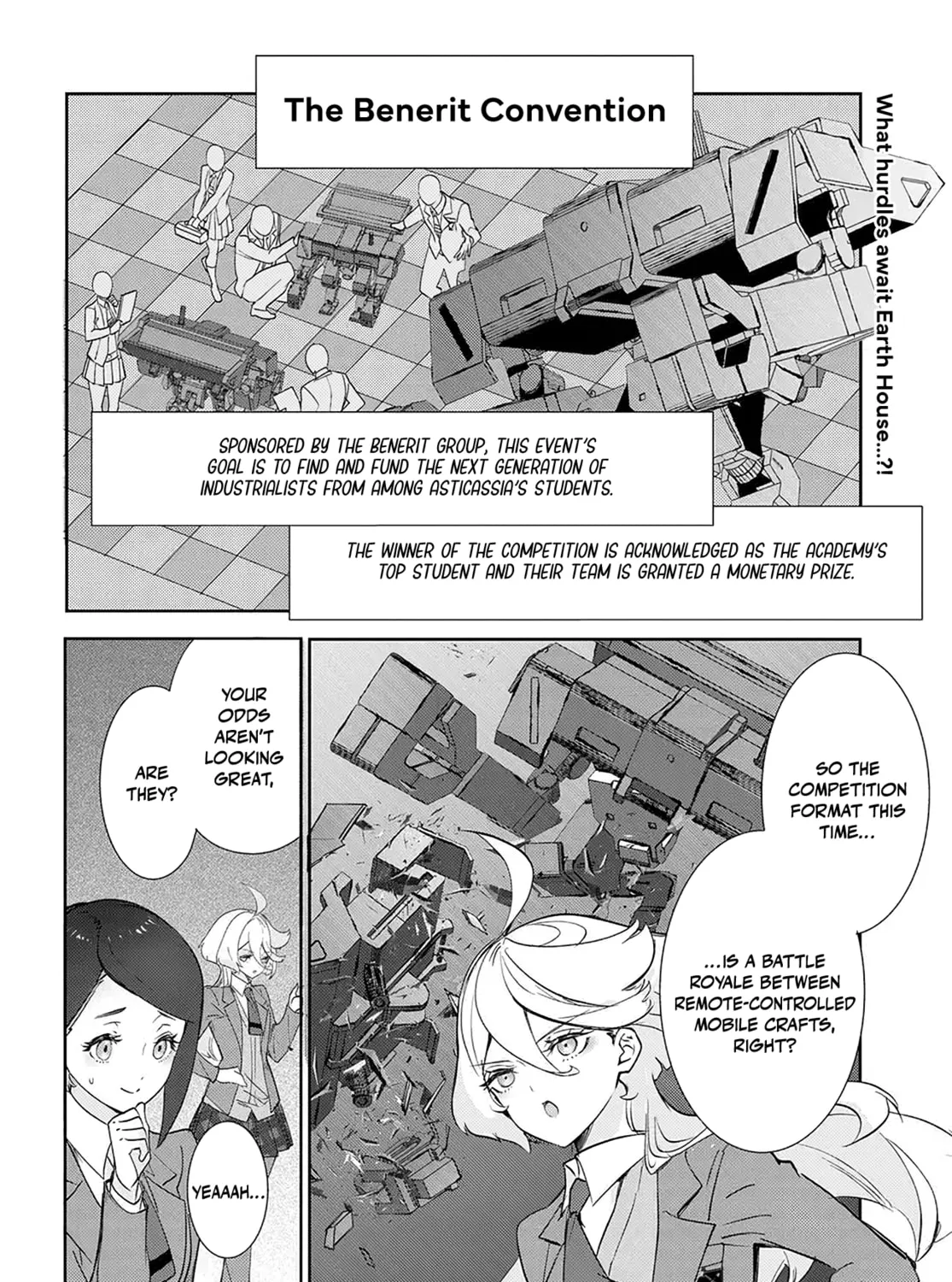 Mobile Suit Gundam: The Witch from Mercury - Frontiers in Glory Days Chapter 3.2 page 1 - 