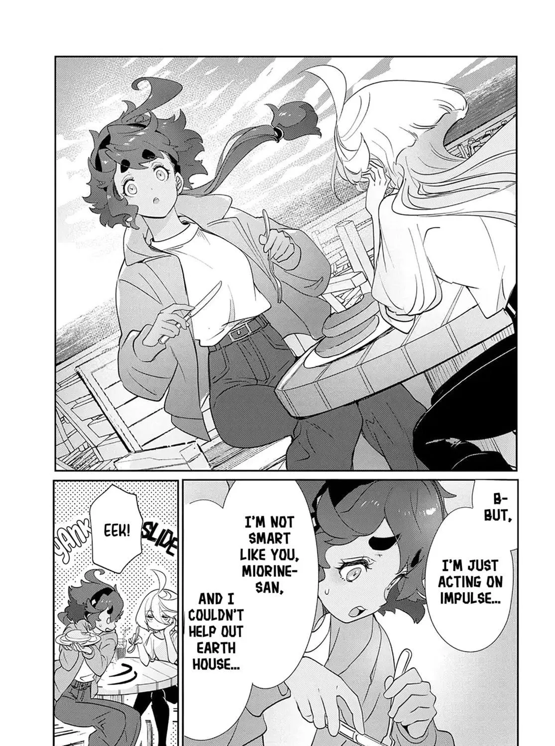 Mobile Suit Gundam: The Witch from Mercury - Frontiers in Glory Days Chapter 4.1 page 17 - 