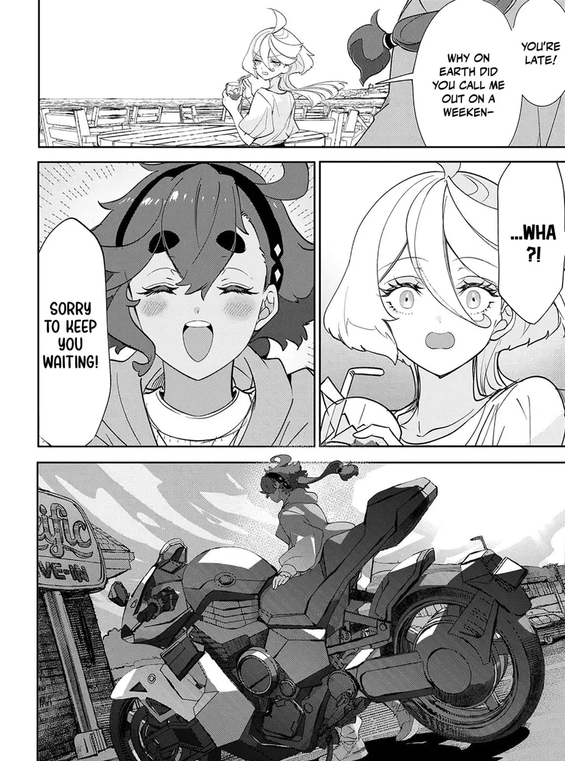 Mobile Suit Gundam: The Witch from Mercury - Frontiers in Glory Days Chapter 4.1 page 3 - 