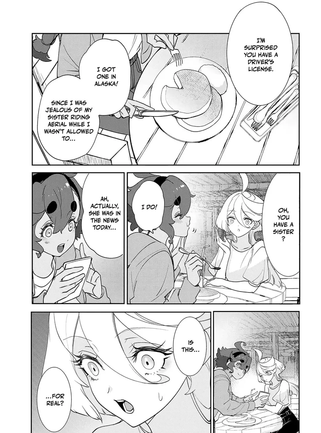 Mobile Suit Gundam: The Witch from Mercury - Frontiers in Glory Days Chapter 4.1 page 9 - 